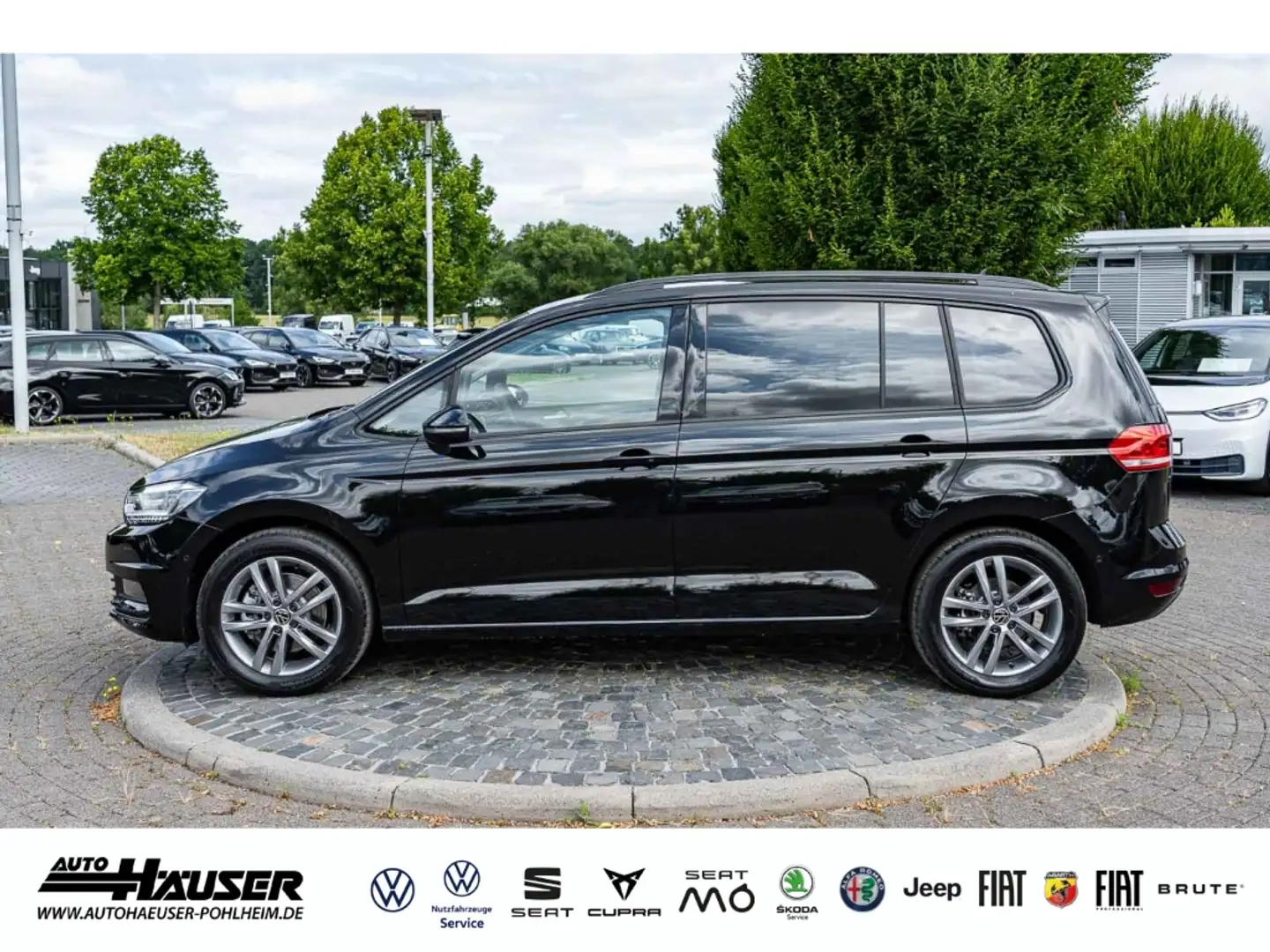 Volkswagen Touran Comfortline 1.5 TSI DSG 7-SITZER AHK EL. HECKKL. N Negru - 2