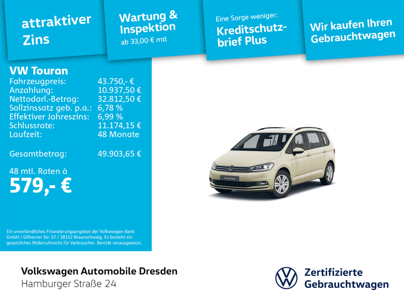 Volkswagen Touran Trendline TAXI 2,0 TDI DSG 7-SITZER — photo 2