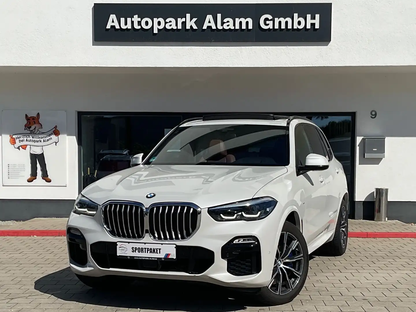 BMW X5 xDrive 30 d M Sport LED Leder Pano RFK ViCo Weiß - 1