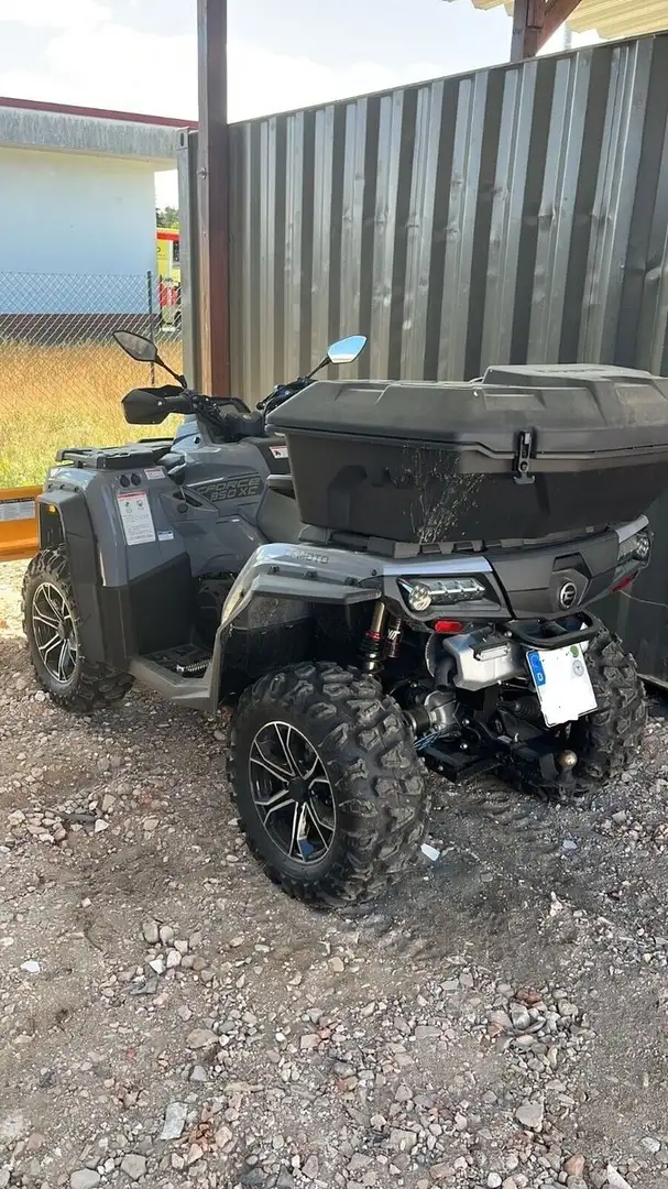 CFMOTO CForce 850 mit Schneeschild u.v.m. Szürke - 2