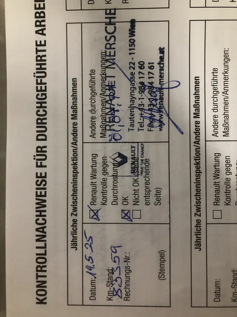 Renault Megane Mégane Grandtour Tonic 1,6 16V EB mit nur 80 Tkm Grün - 2