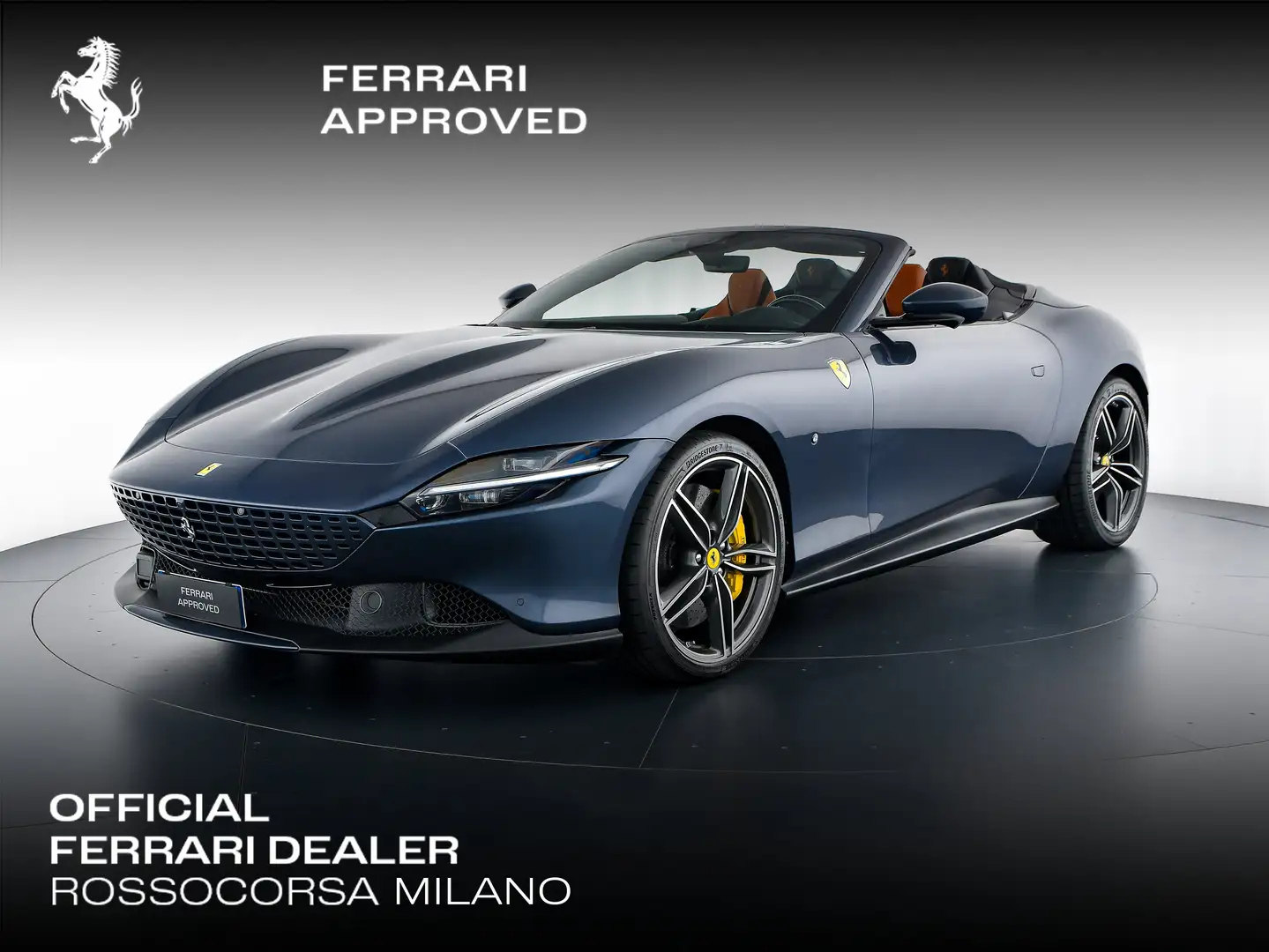 Ferrari Roma Spider Bleu - 1