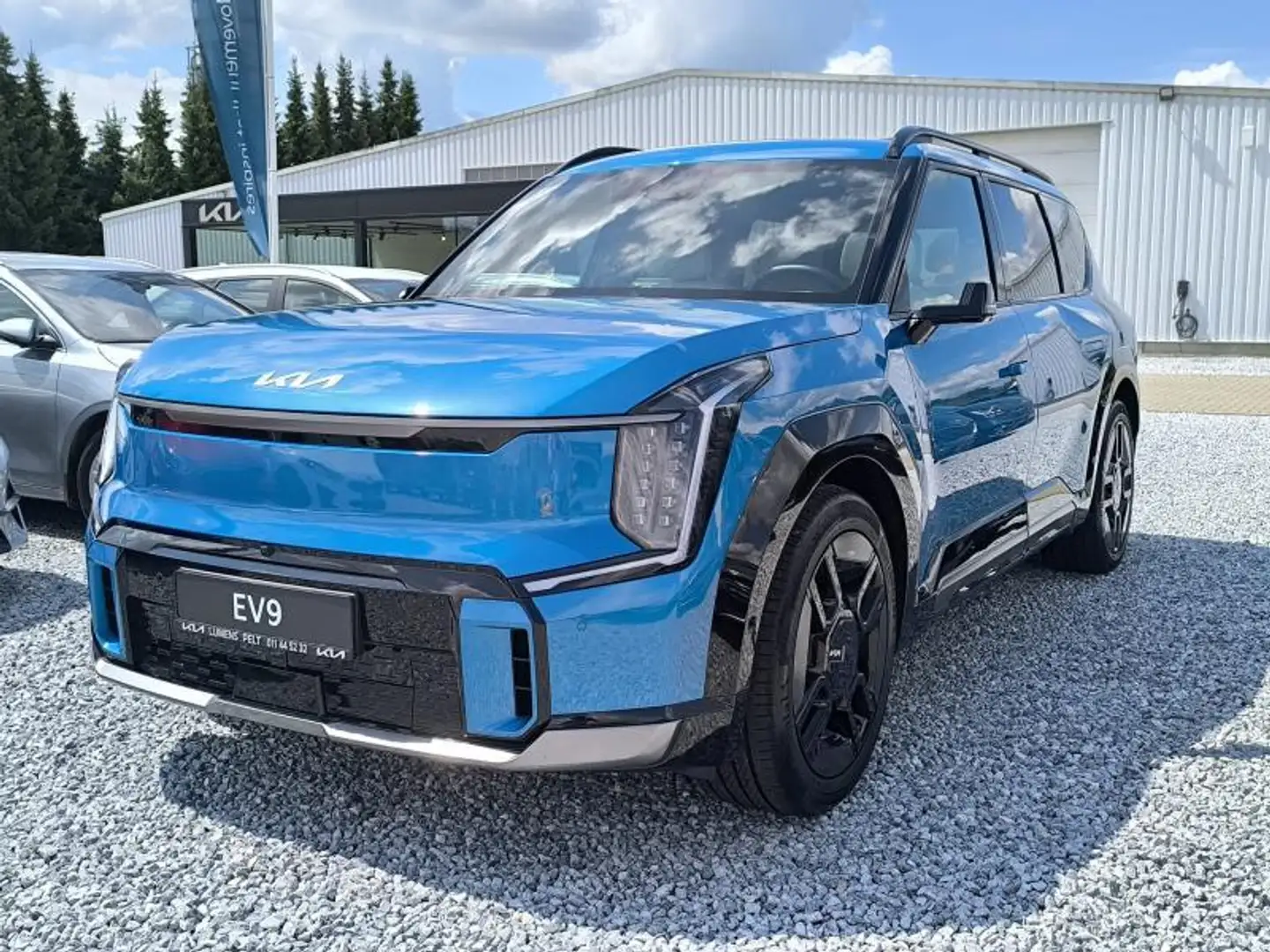 Kia EV9 GT Line 99,8 kWh AWD Bleu - 1