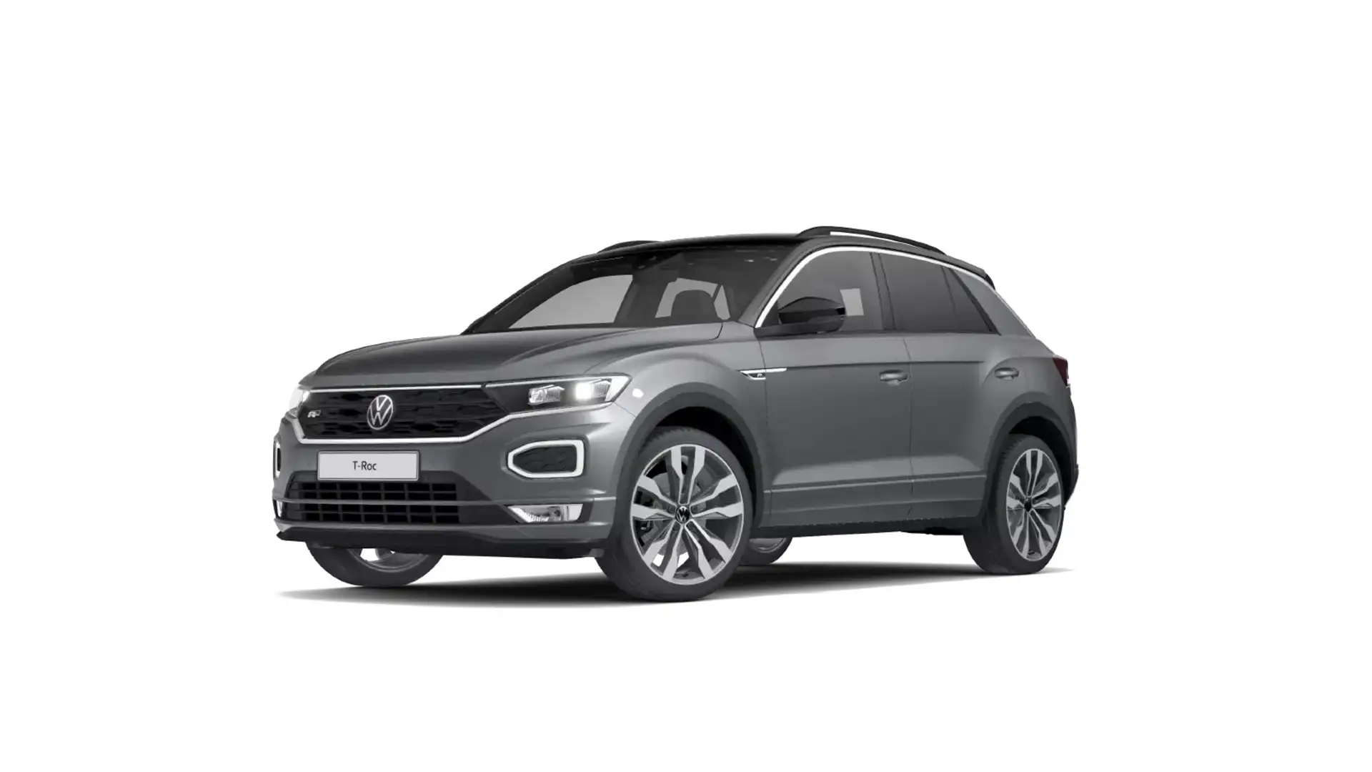 Volkswagen T-Roc T-ROC 2.0 TSI 4MOTION DSG R-LINE*LED*AHK*PANO*KA Grau - 2