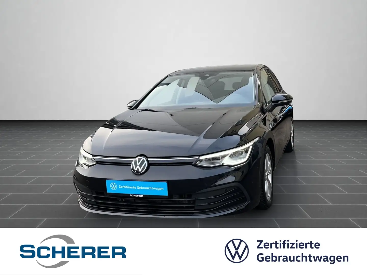 Volkswagen Golf VIII LIFE 1.5 TSI LED NAVI SHZ APP CONNECT Schwarz - 1