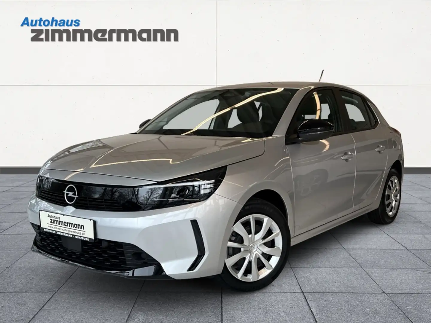 Opel Corsa F Edition 1.2 LED CarPlay Android Auto Apple Argent - 1