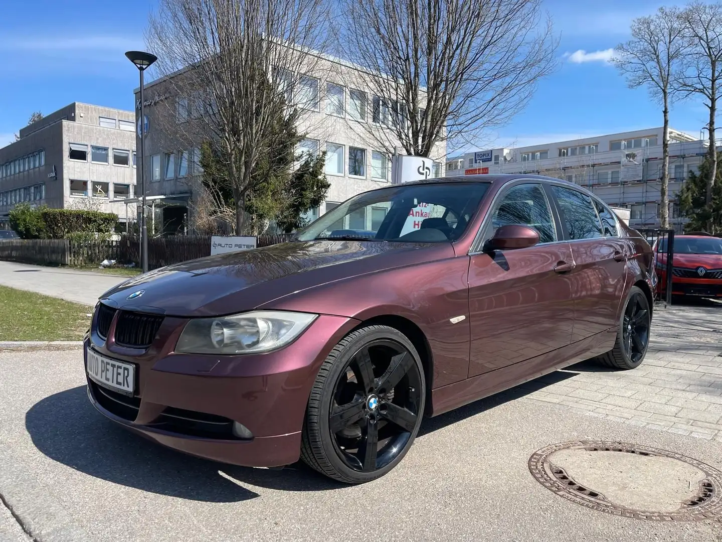BMW 330 i *AUTOMATIK*EDELHOLZ*PDC*KLIMA* Rot - 1