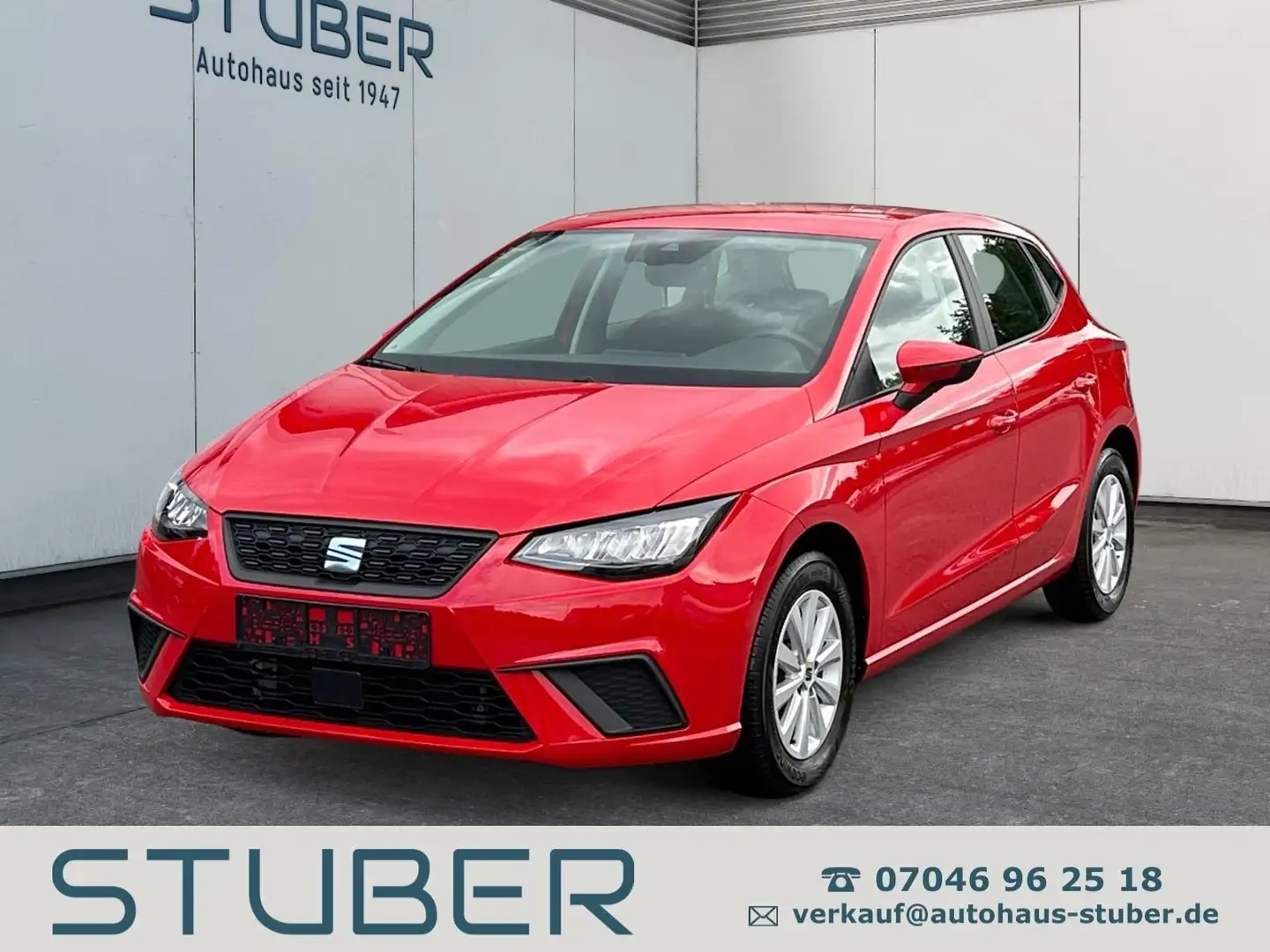 SEAT Ibiza 1.0 TSI Style DSG NAVI|FULL-LINK|DIG.Cockpit Rot - 1