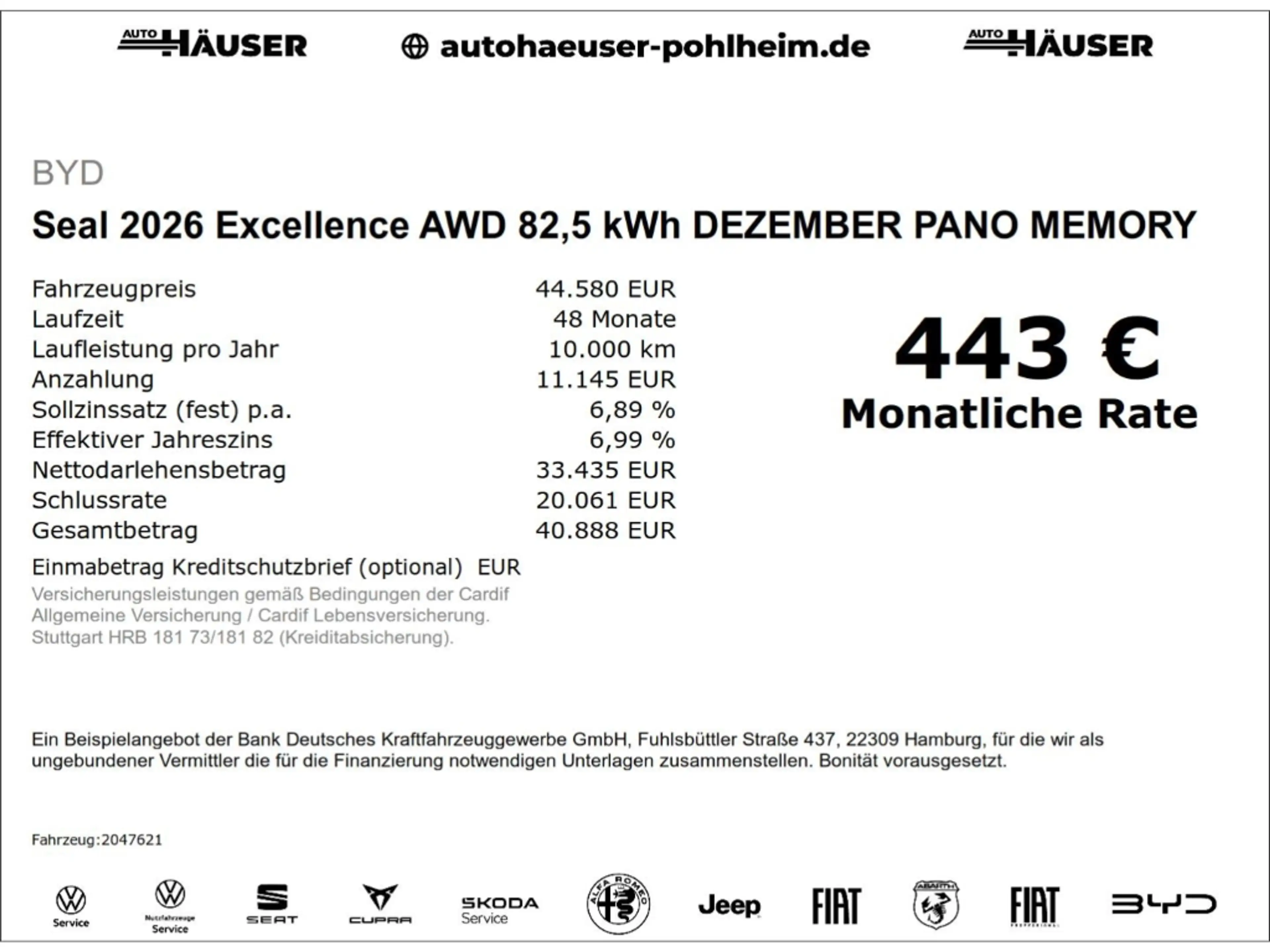 BYD Seal 2026 Excellence AWD 82,5 kWh DEZEMBER PANO MEMORY — photo 2