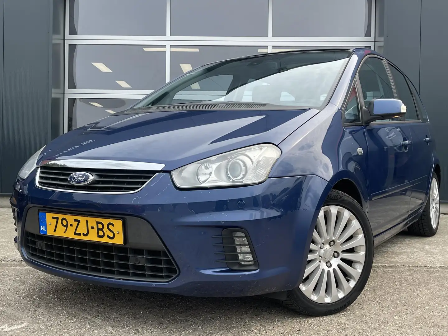 Ford C-Max 1.8-16V Titanium - Panoramadak - Climate Control - Blauw - 2