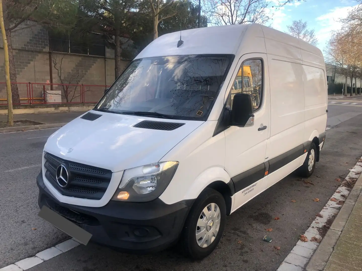 Mercedes-Benz Sprinter Furgón 316CDI Largo T.E. Blanco - 2
