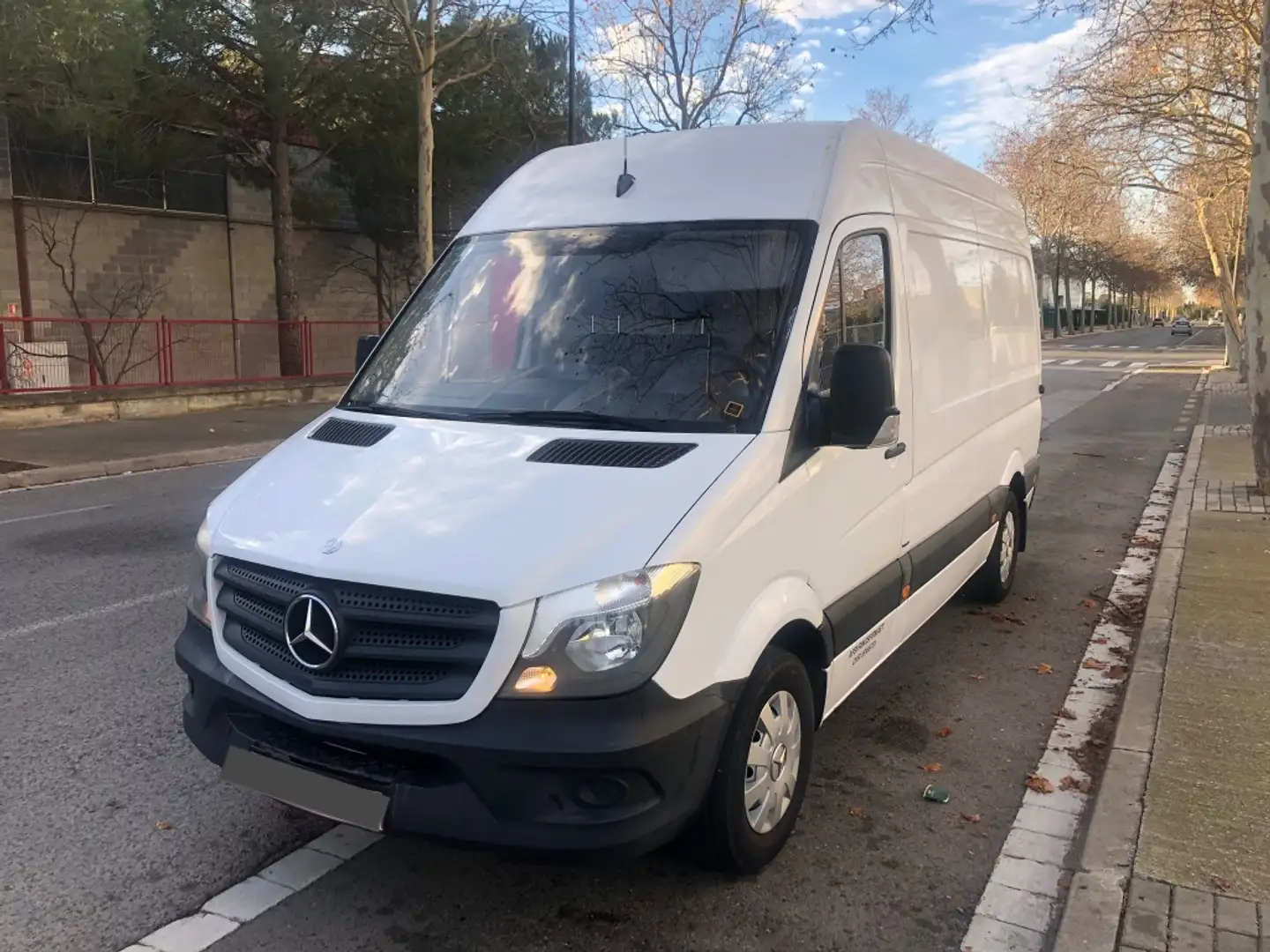 Mercedes-Benz Sprinter Furgón 316CDI Largo T.E. Blanco - 1