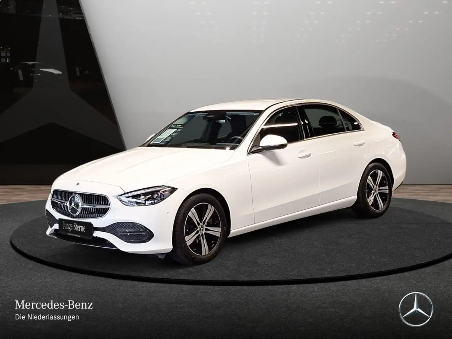 Mercedes-Benz C 200 AVANTG+360+TOTW+KEYLESS+9G Weiß - 2