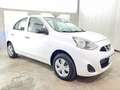 Nissan Micra 1,2 Visia 1.HAND 28TKM KLIMA MLTF MWST. Weiß - thumbnail 2