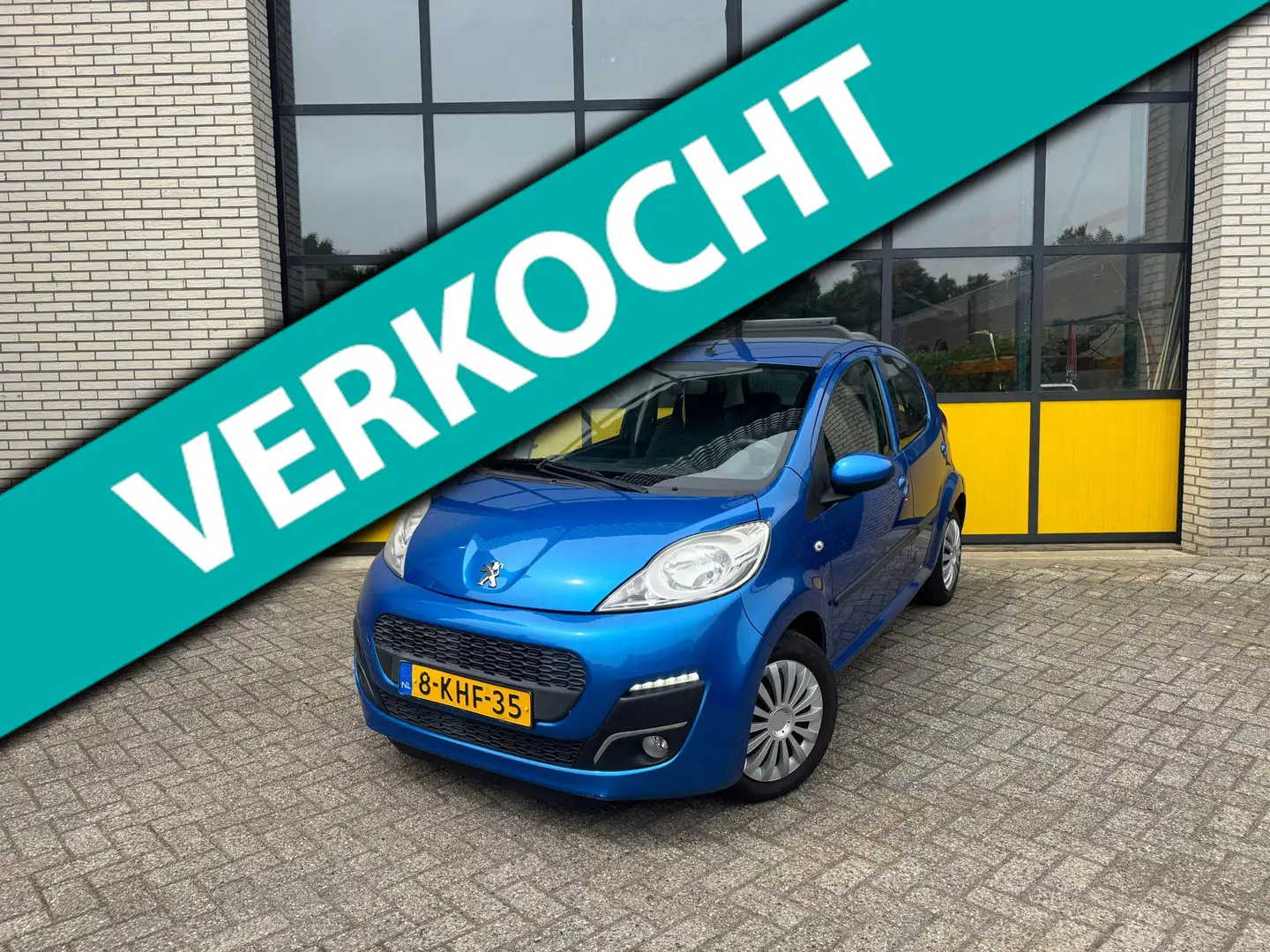 Peugeot 107 1.0 Active, Navigatie, Bluetooth handsfree bellen Blauw - 1