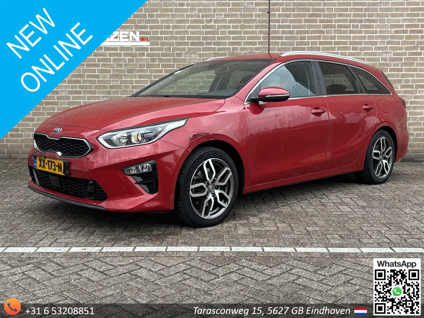 Kia Ceed SW / cee'd SW Sportswagon 1.4 T-GDi DynamicPlusLine € 7950 NETTO Rood - 1