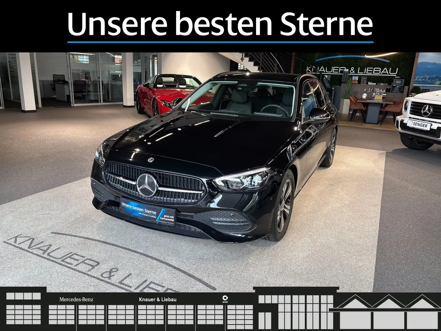 Mercedes-Benz C 220 C 220d T Avantgarde*Night*Pano*AHK*Camera* Navi Negro - 2