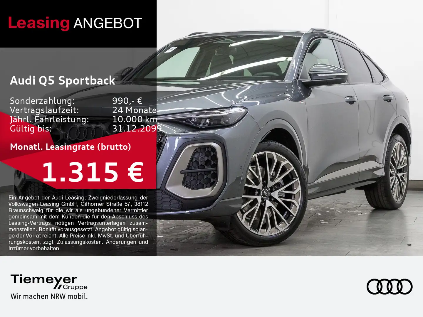 Audi Q5 2.0 TDI Q EDITION ONE MAGNESIUMGRAU Grau - 1