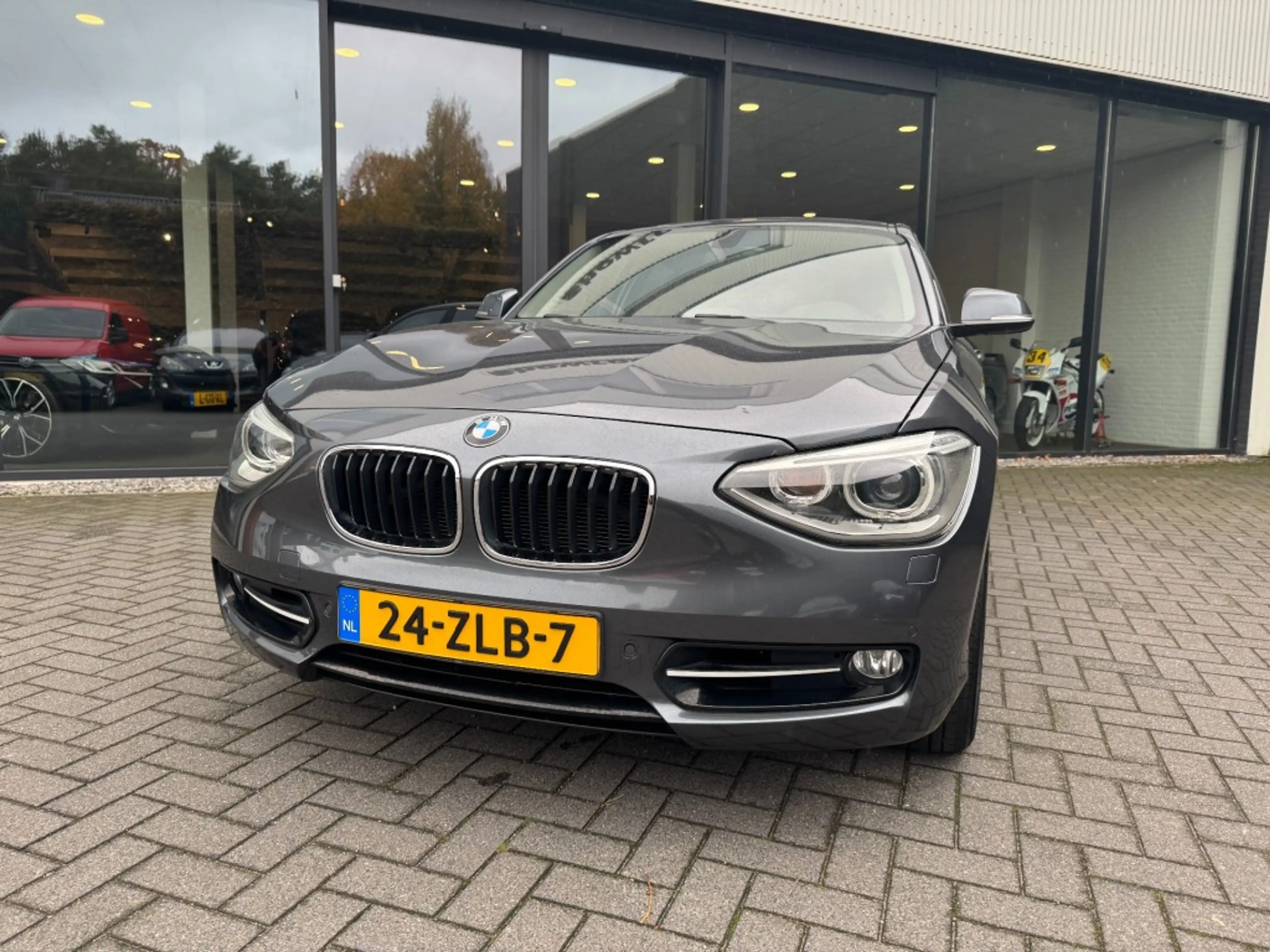 BMW 118 118i 170pk Sportline,Leer,Xenon,Navi,Clima,Cruise, — photo 3