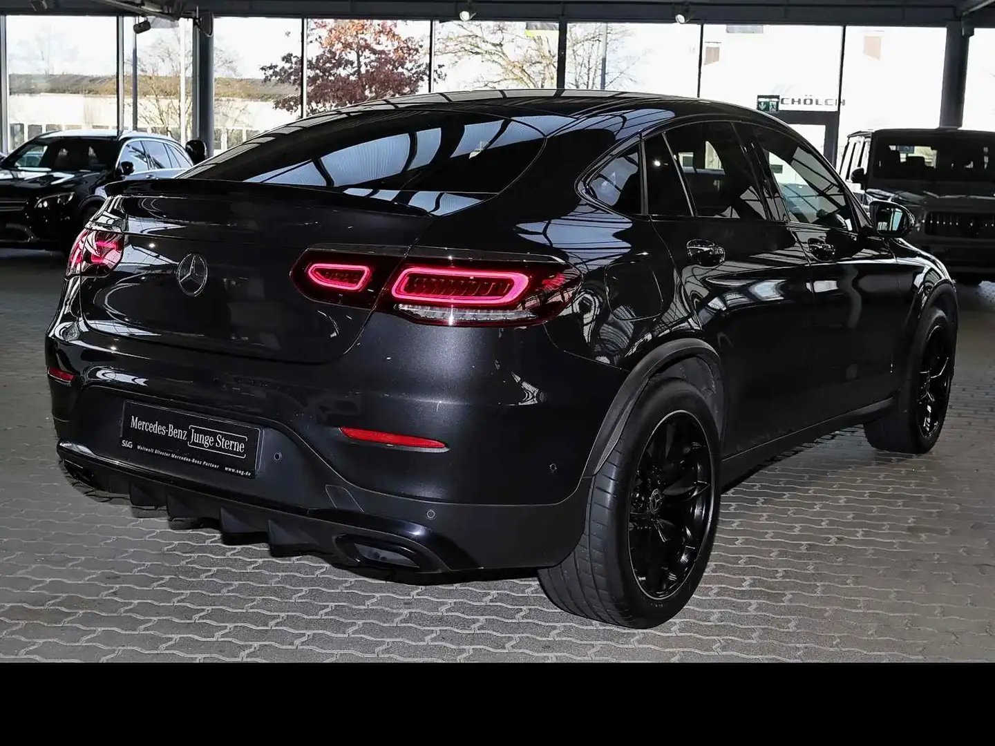 Mercedes-Benz GLC 300 4M Coupé AMG 360°+TOTWINKEL+DISTR+MEMORY Grau - 2