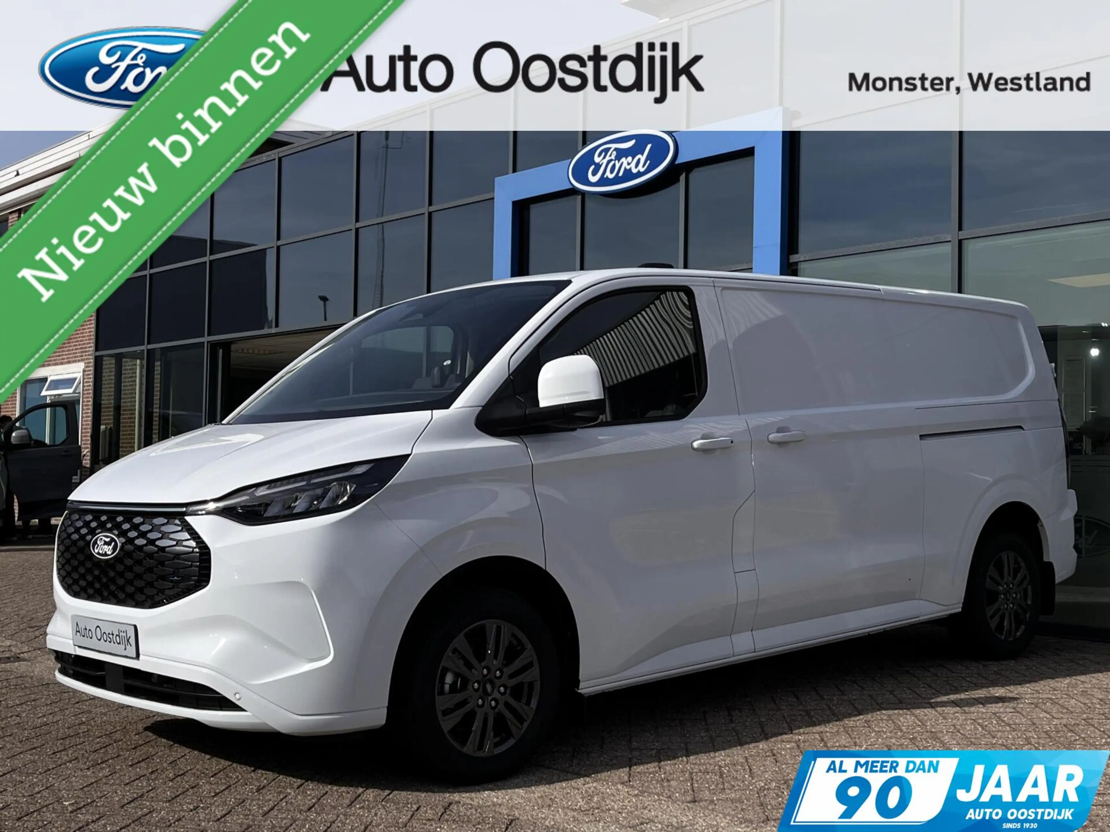 Ford Transit Custom E-Transit 340 L2H1 Limited 71 kWh 218PK 2x Schuifd