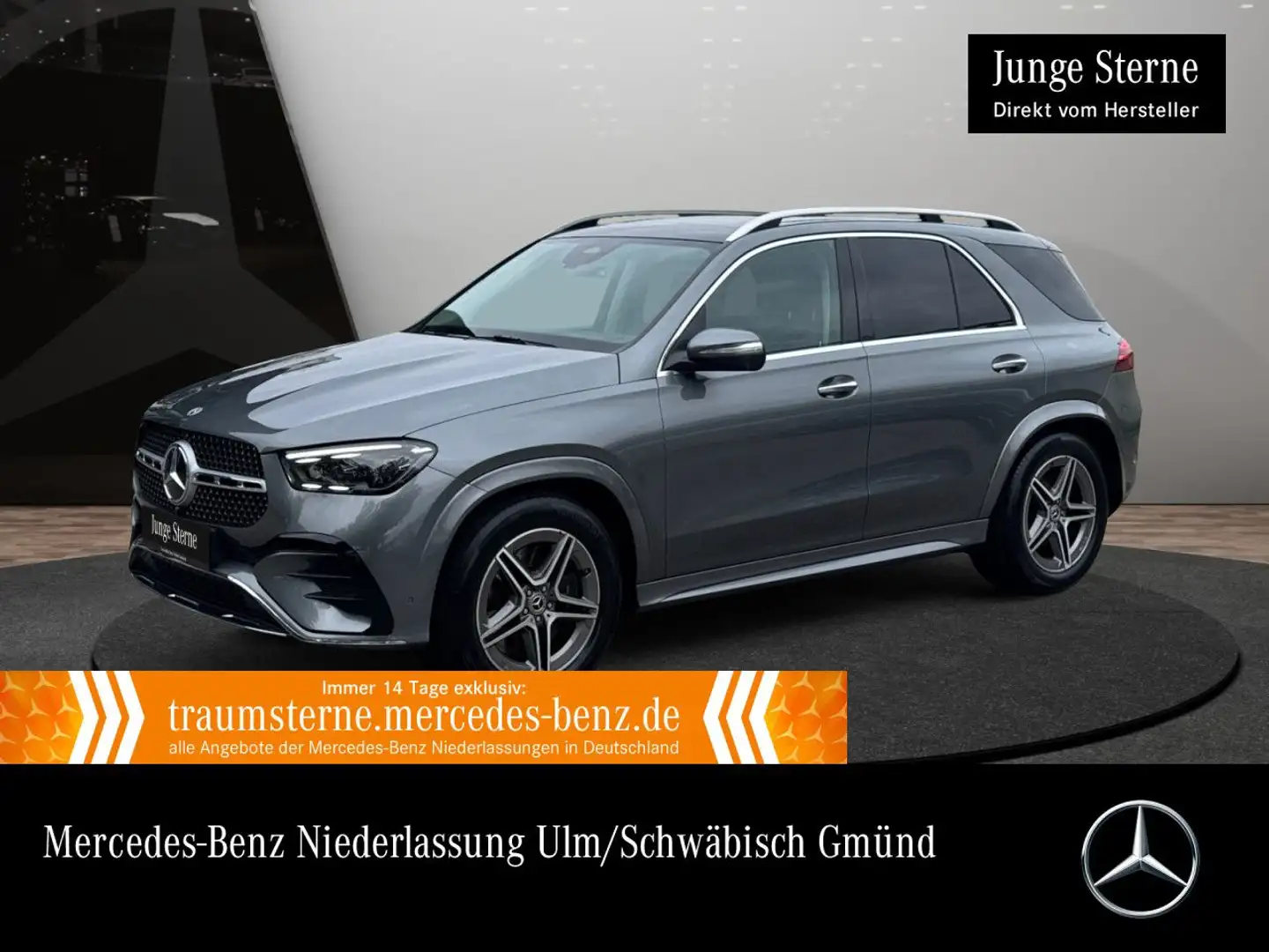Mercedes-Benz GLE 450 d 4M AMG+PANO+360+MULTIBEAM+20"+HUD+SPUR Grau - 1