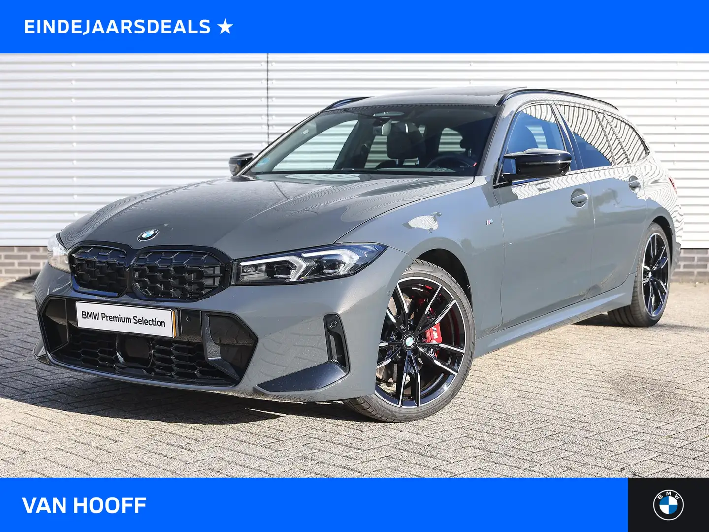 BMW 340 3 Serie Touring M340d xDrive High Executive M Spor Gris - 1