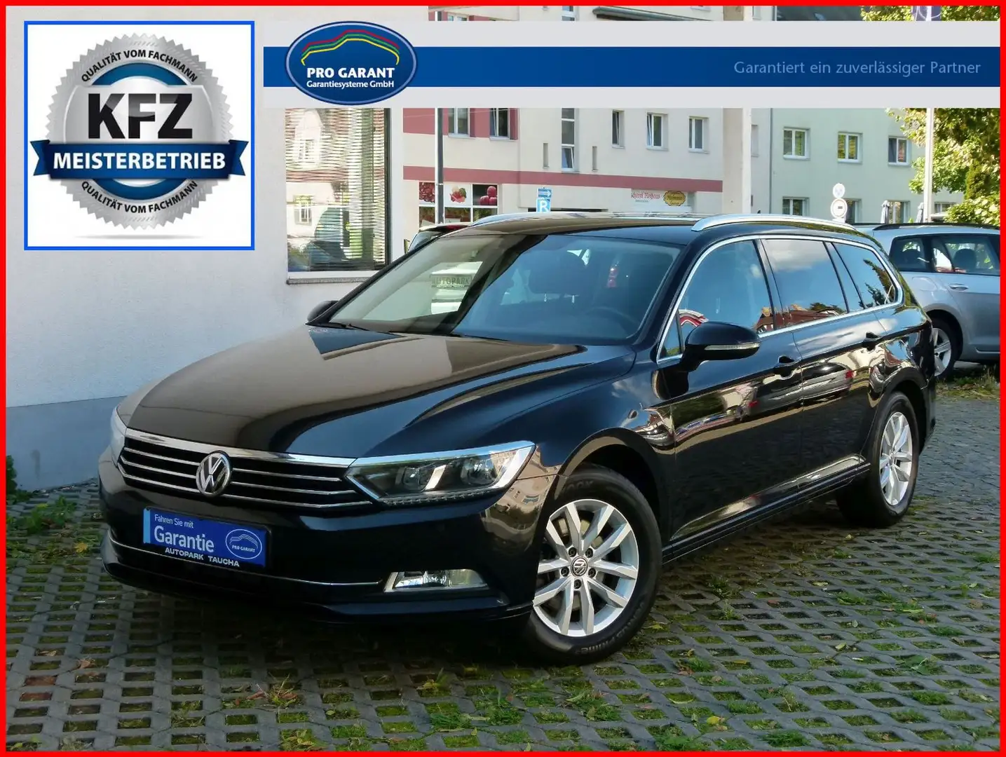 Volkswagen Passat Variant TSI 2.Hand AHK TÜV 2027 +GARANTIE Schwarz - 1