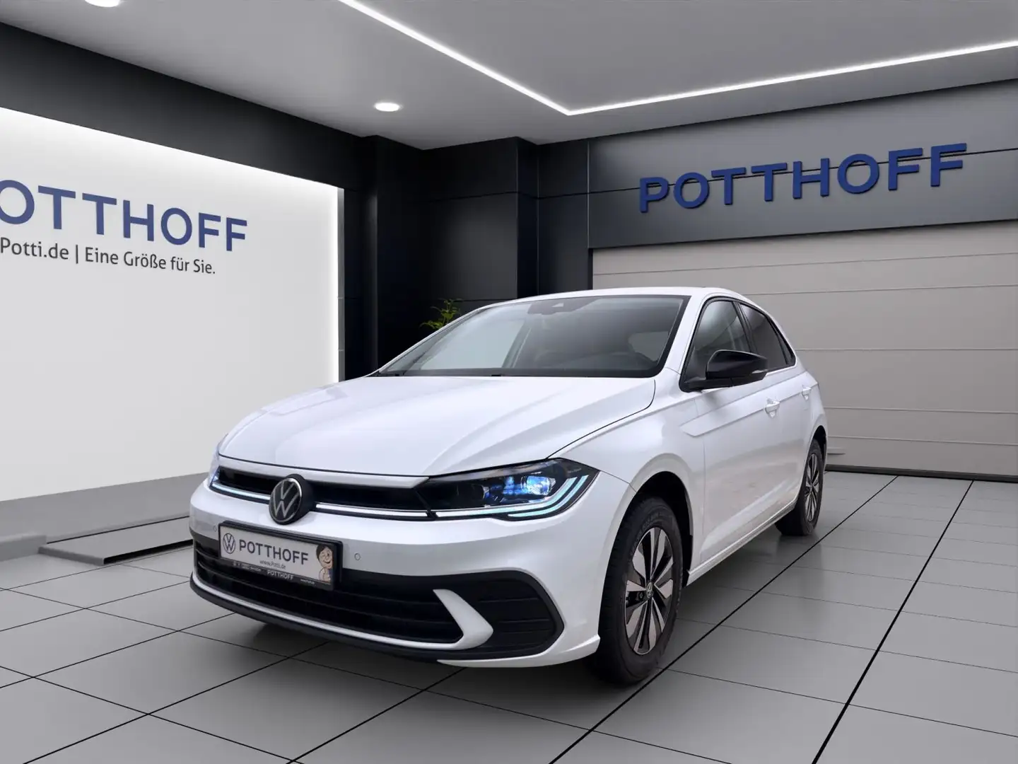 Volkswagen Polo 1.0 MPI GOAL NAVI IQ.LIGHT SITZHZG DAB+ Weiß - 1