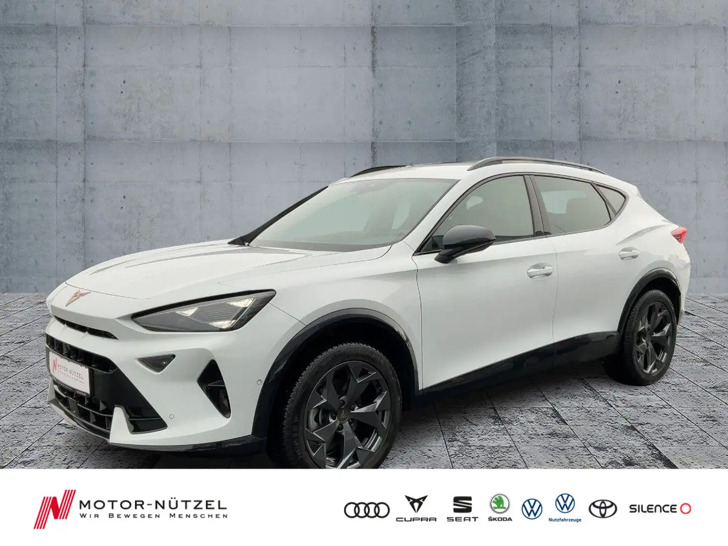 CUPRA Formentor 1.5 eTSI DSG LED+NAVI+APP+ACC+SHZ+PDC Weiß - 1