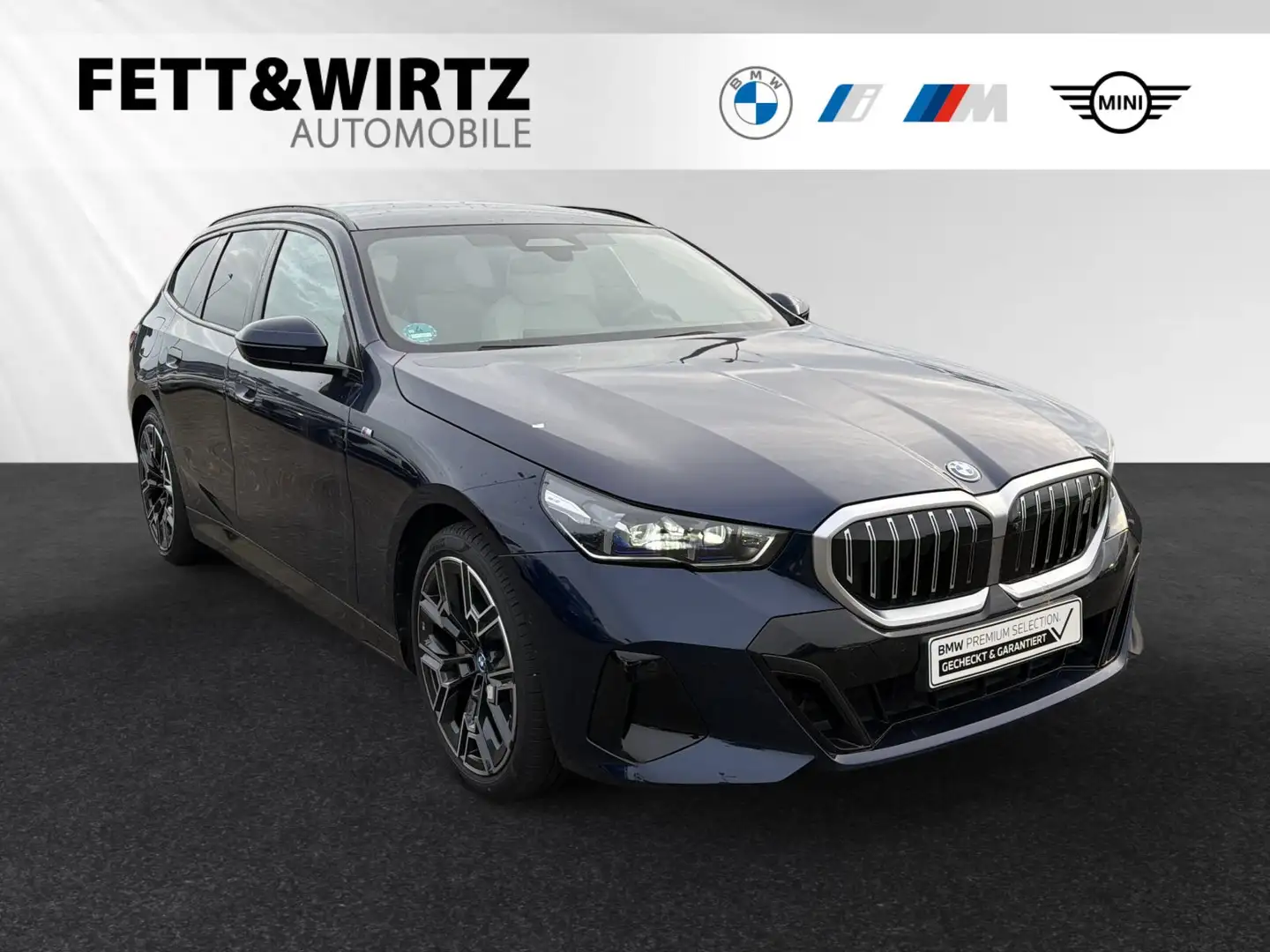 BMW i5 eDrive40 Touring Lr. 530,- br. o.Anz. 27Mon/5`Km p Blau - 1