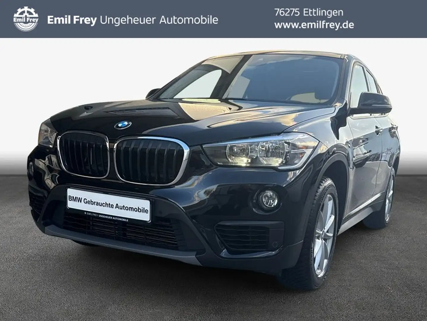 BMW X1 sDrive20i Aut. Advantage Navi PDC Schwarz - 1