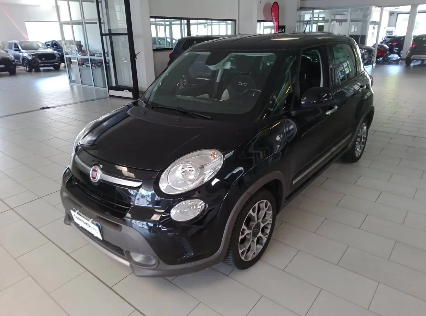 Fiat 500L 500L 1.3 mjt Trekking 85cv OK NEOPATENTATI Nero - 1