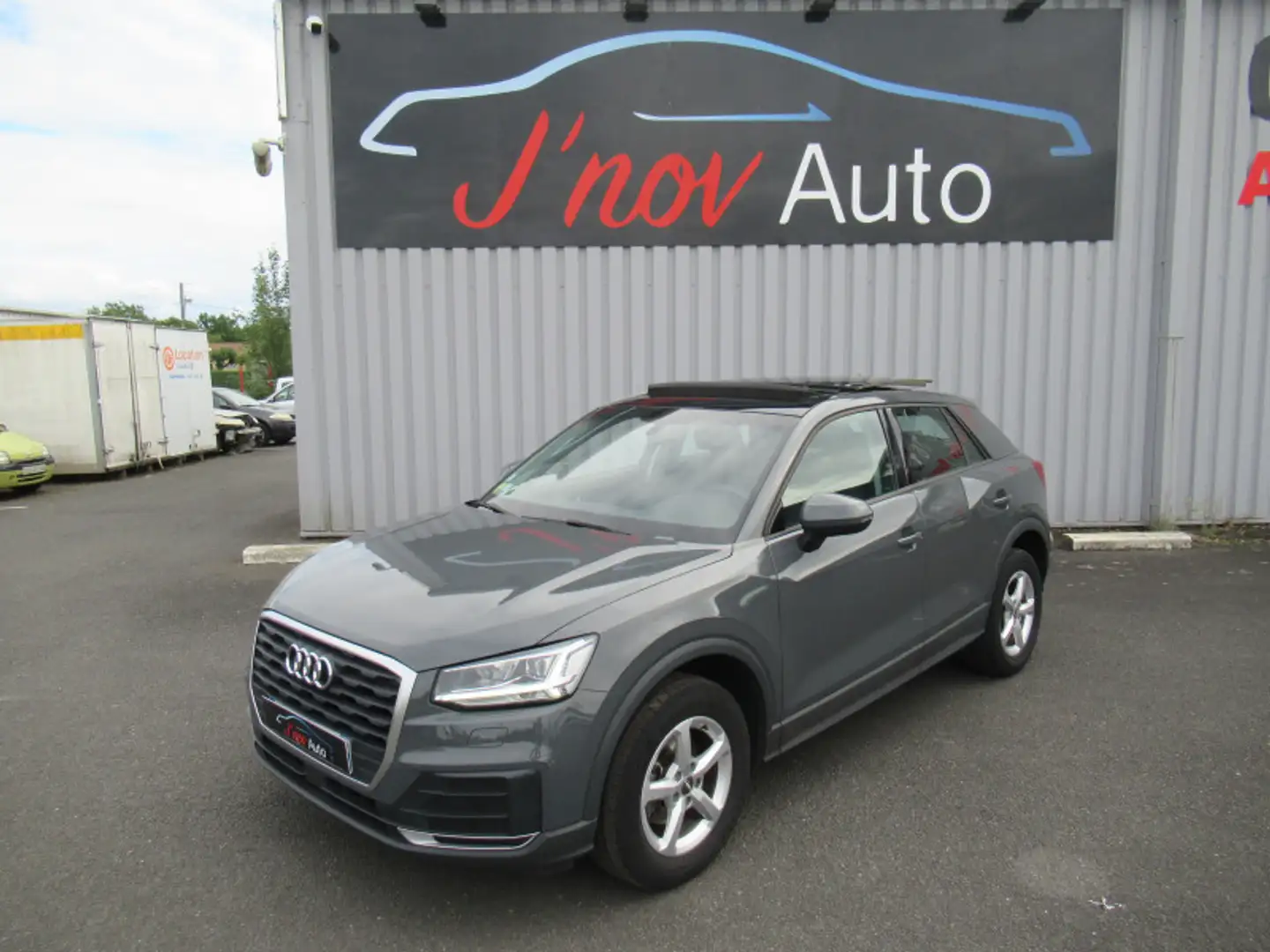 Audi Q2 30 TDI 116CH BUSINESS LINE S TRONIC 7 EURO6D-T Gris - 1