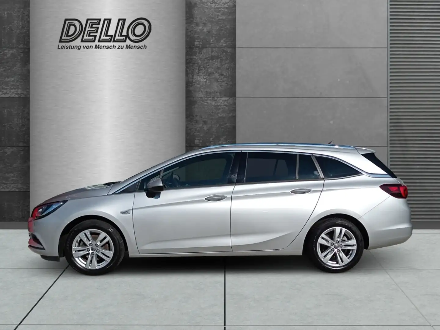 Opel Astra K 1.4 T ST Innovation Navi LED Rfk. SHZ AHK Zilver - 2