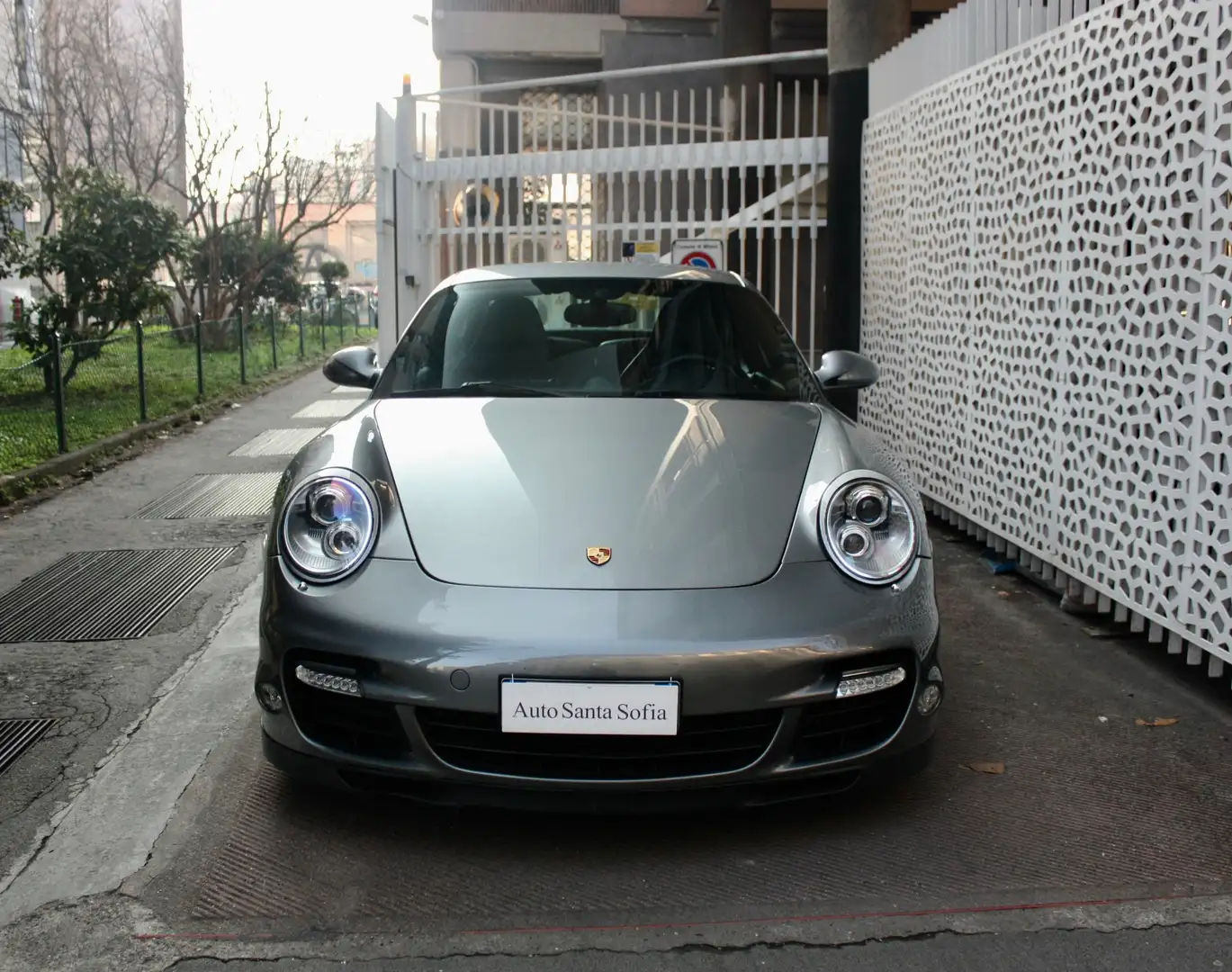 Porsche 911 997 Turbo S PDK-Sedili a guscio-Scarico-Chrono Grigio - 2