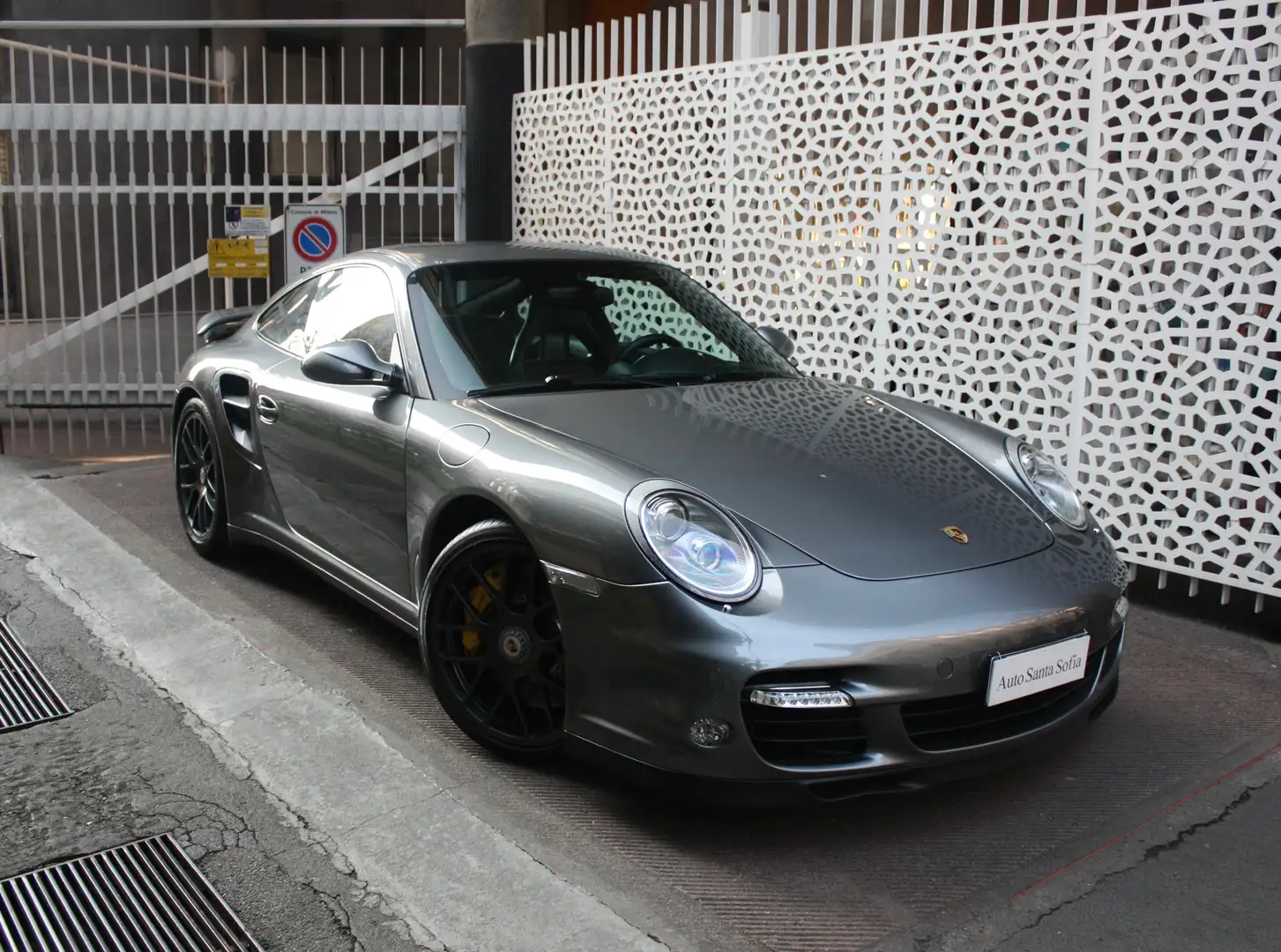 Porsche 911 997 Turbo S PDK-Sedili a guscio-Scarico-Chrono Grigio - 1