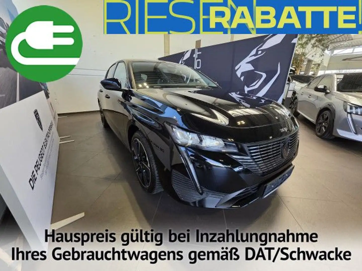 Peugeot 308 E- Allure Elektromotor 156 // R-KAMERA // TEMPO Schwarz - 2