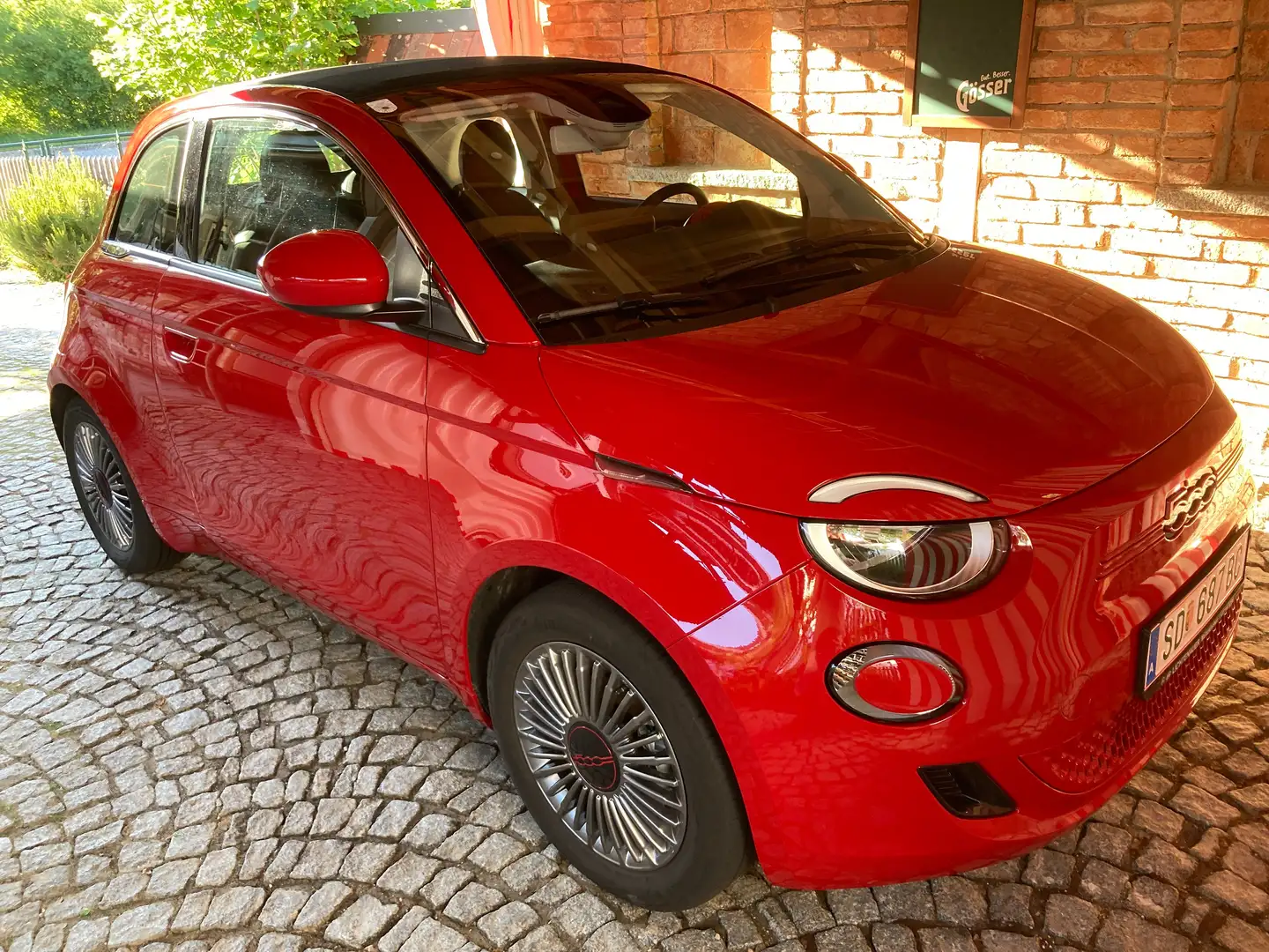 Fiat 500e Red Rot - 1