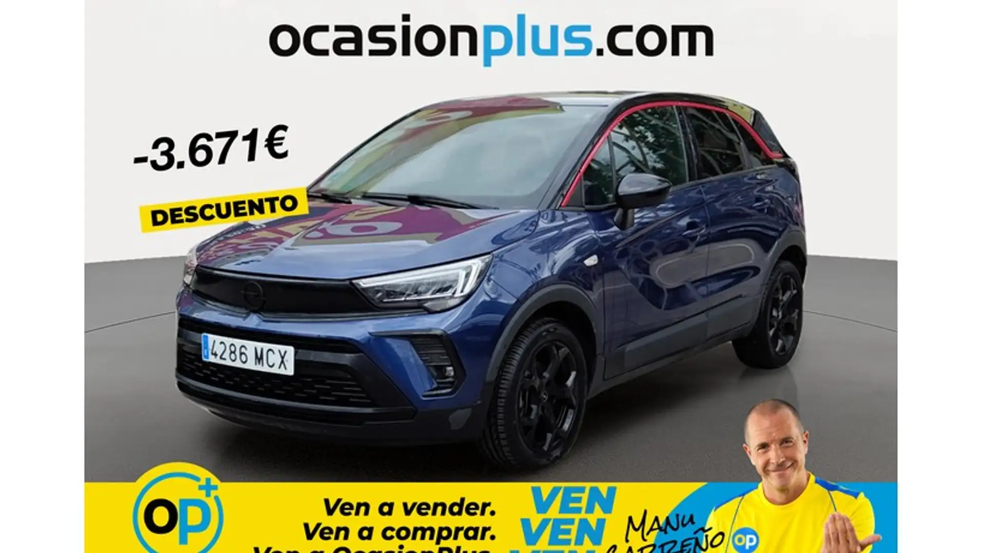 Opel Crossland 1.2 S&S GS Line 110 Azul - 1