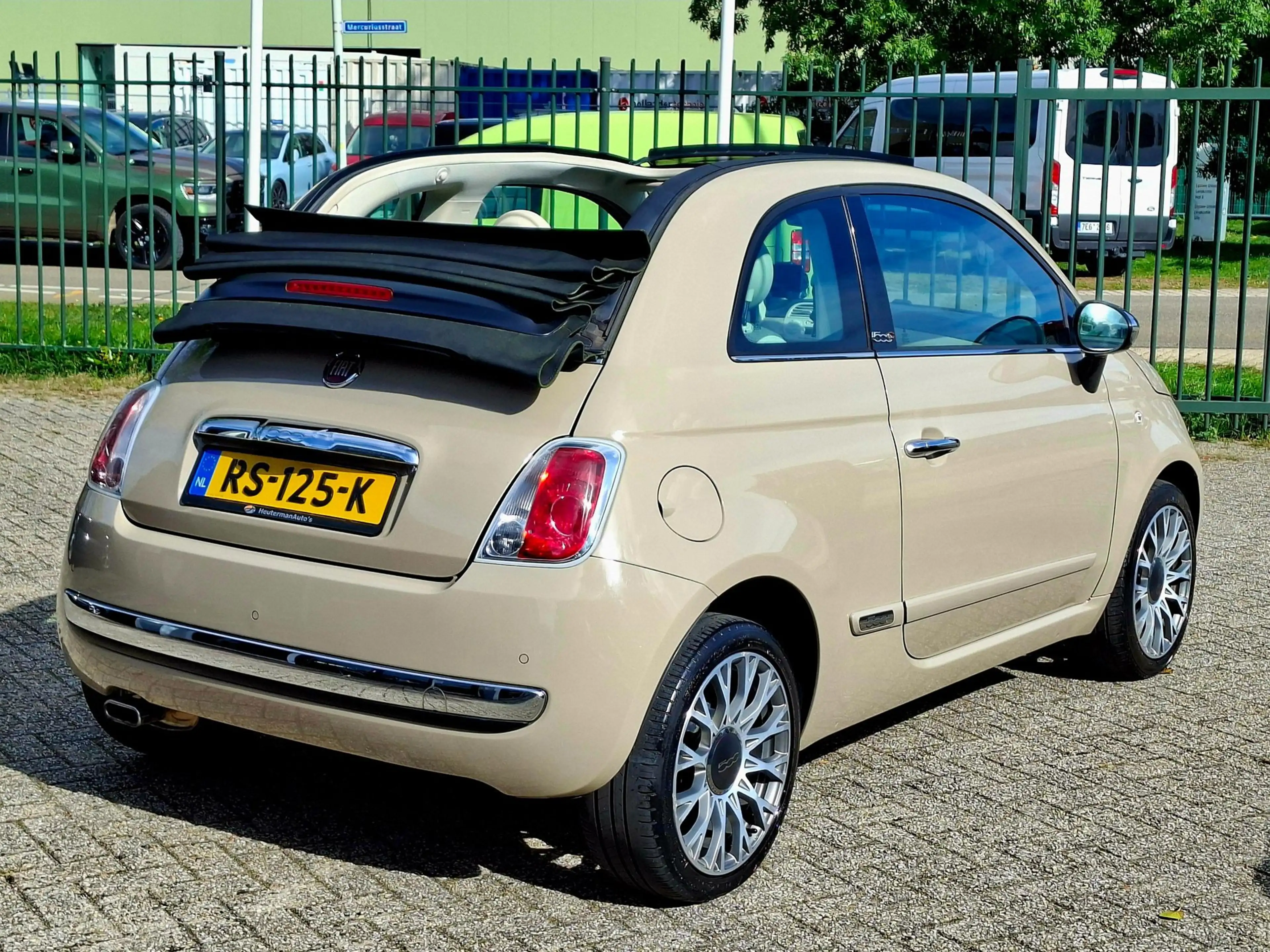 Fiat 500C 1.2 Easy Cabrio Cappucino Airco Navi Pdc — photo 3