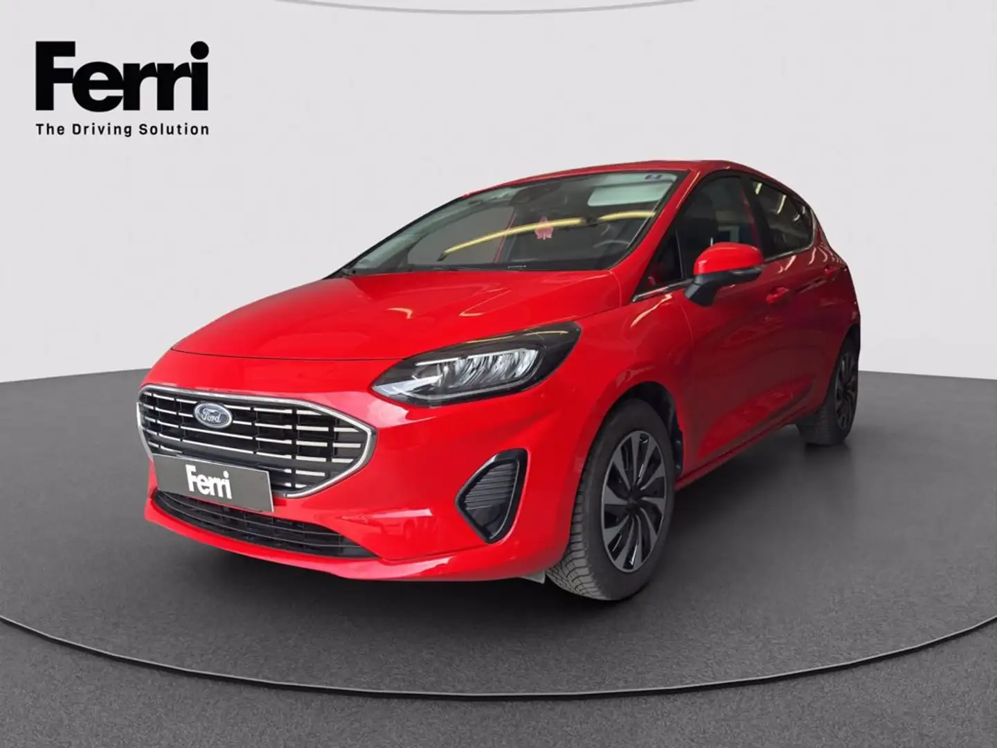 Ford Fiesta 5p 1.0 ecoboost h Titanium 125cv Rosso - 1