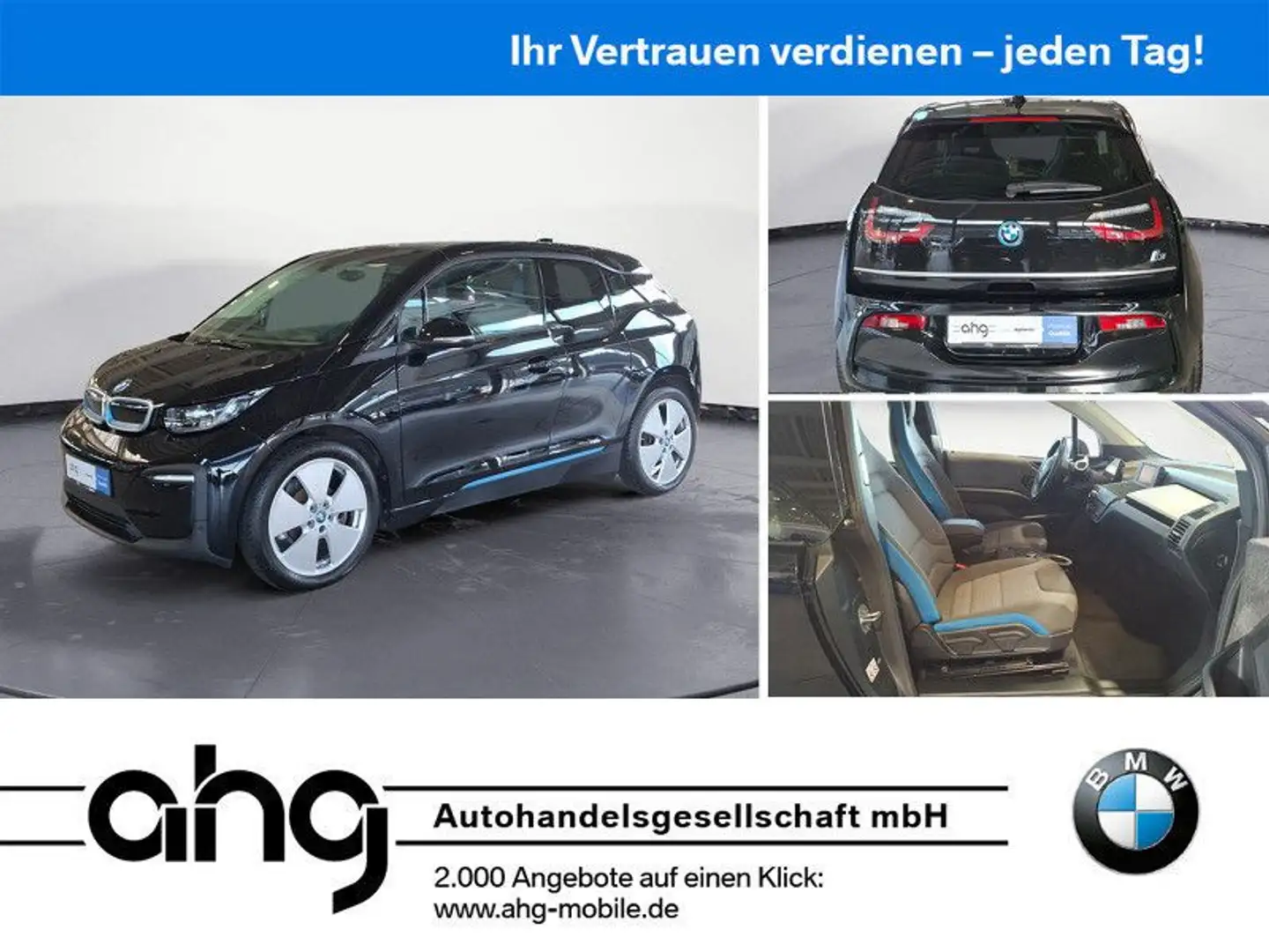 BMW i3 (120 Ah), Navi Business PDC SHZ Schwarz - 1