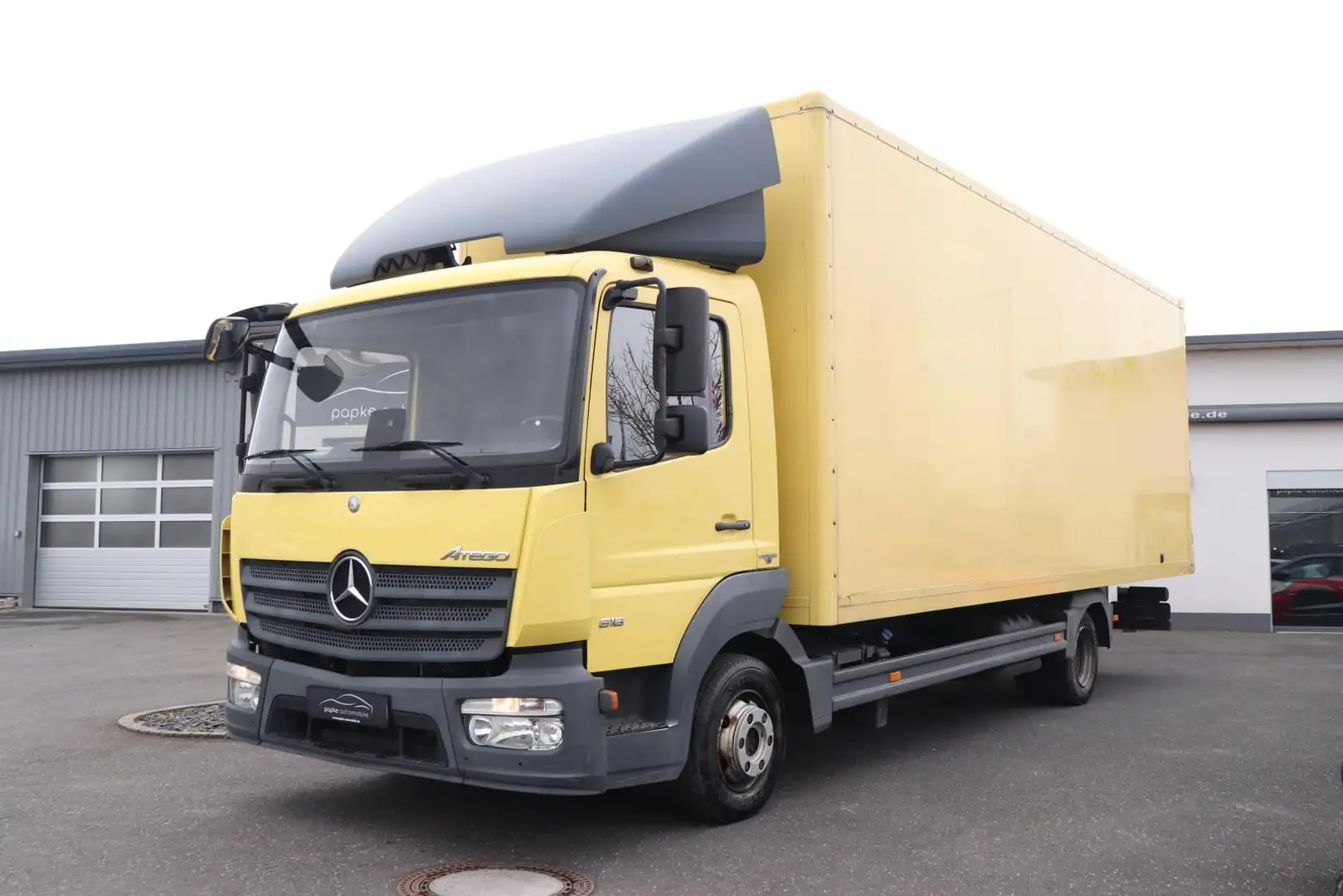 Mercedes-Benz Atego 3 4x2 BM Koffer +AUTOMATIK+SHZ+AHK+TEMPOMAT+ Amarillo - 2