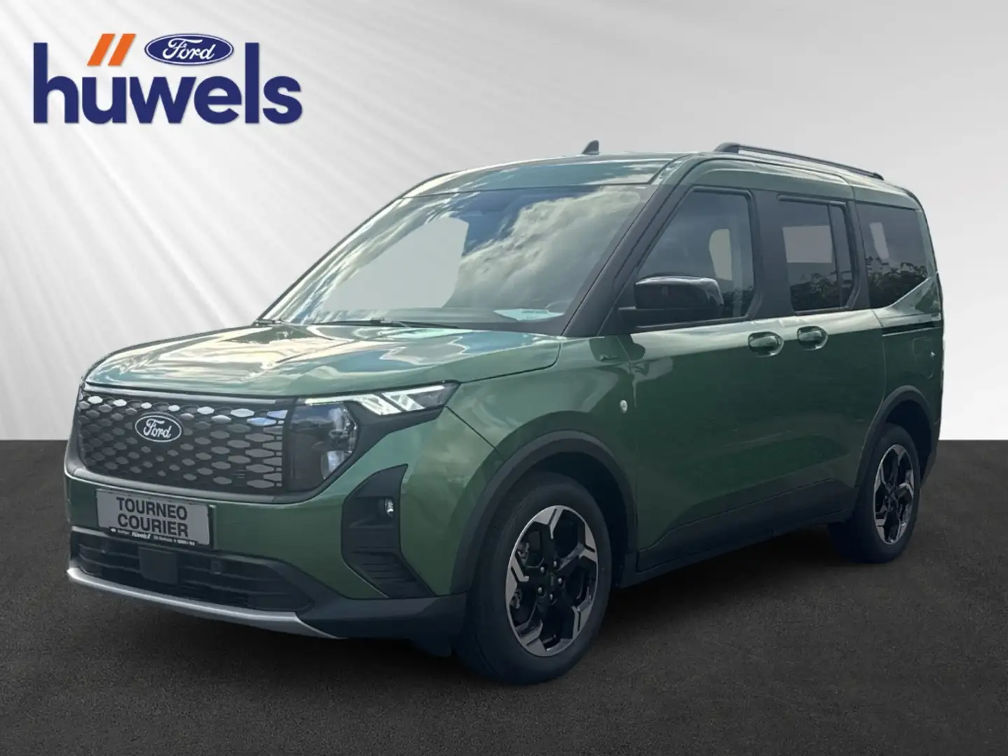 Ford Tourneo Courier Active Klimaaut.+ WinterP.+Kam+TWA+Stopp&Go Assist Grün - 1