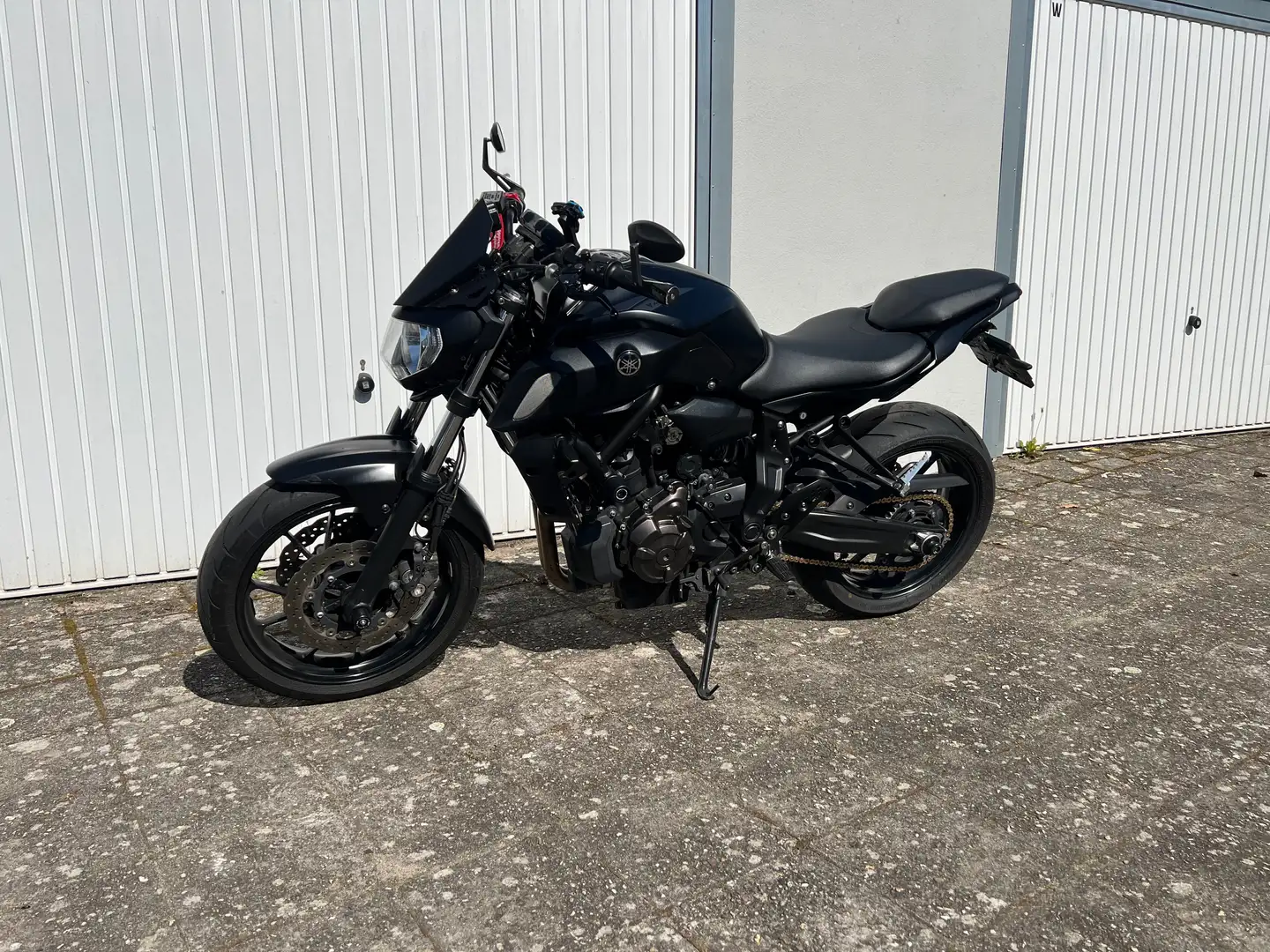 Yamaha MT-07 Tech black Black - 1