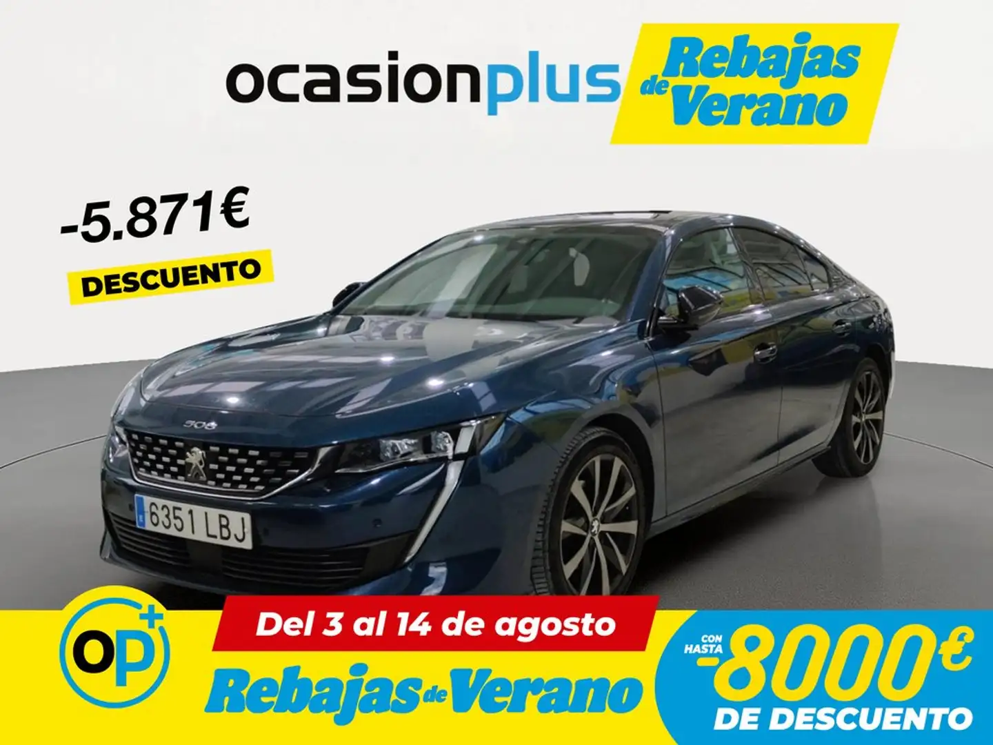 Peugeot 508 1.5BlueHDi S&S GT Line EAT8 130 Azul - 1