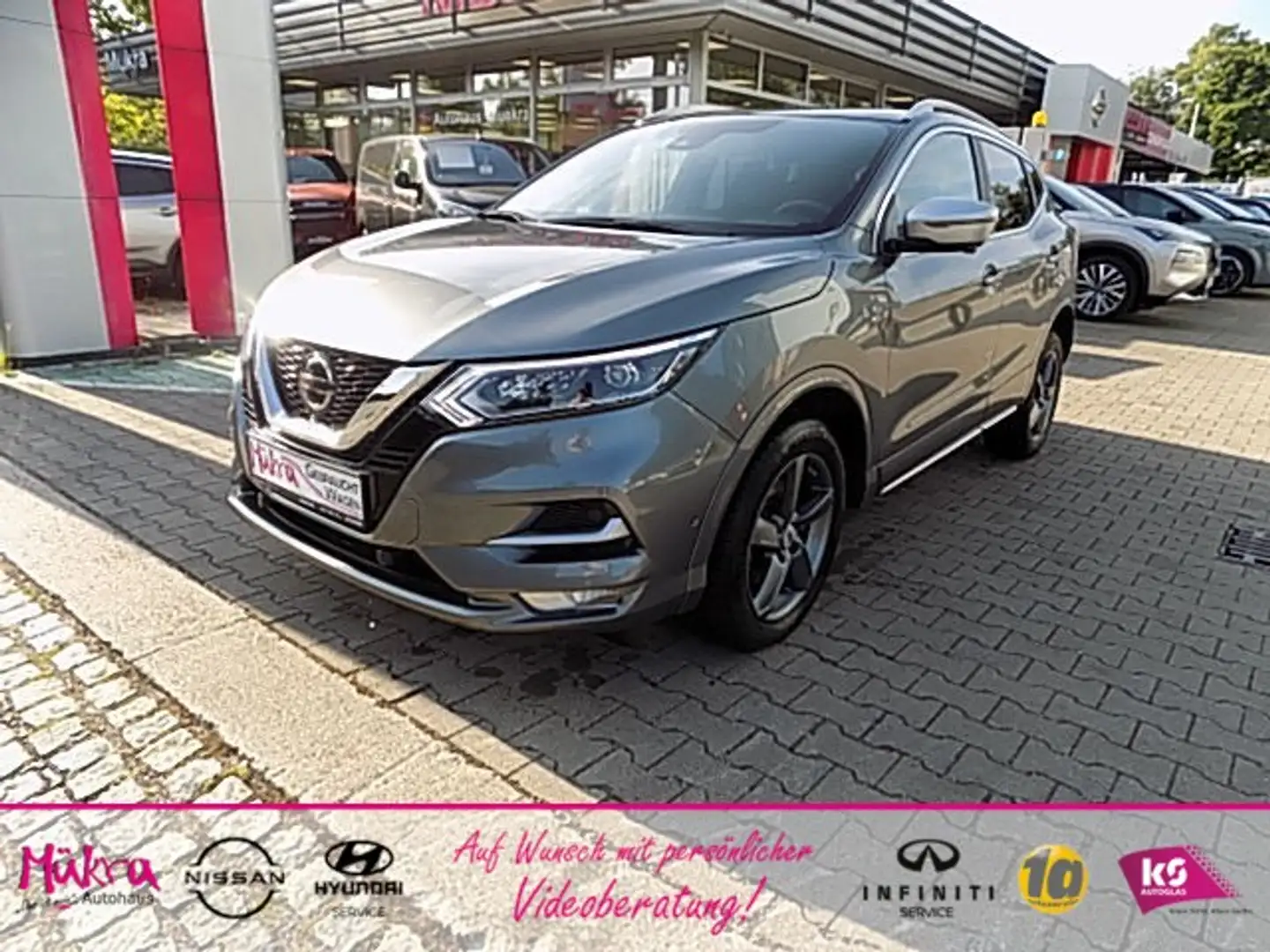 Nissan Qashqai Tekna+ 1.7 dCi Xtronic 4x4 Winteräder Scheckheft Gris - 1