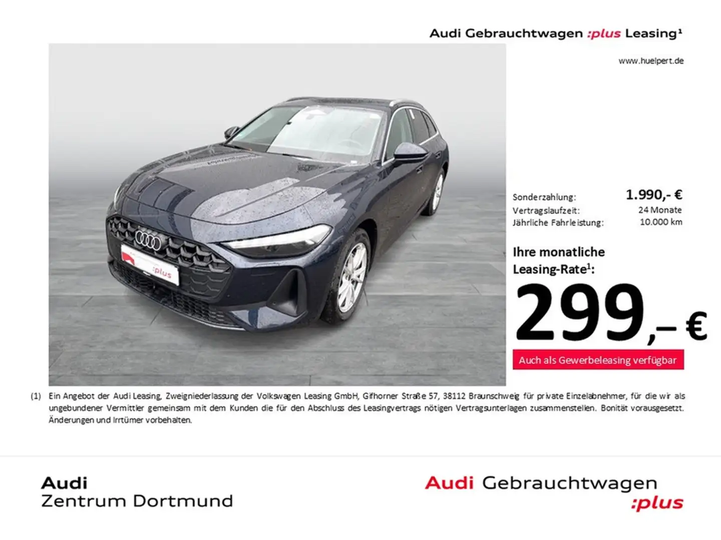 Audi A5 Avant B&O CAM ACC LM18 E-KLAPPE NAVI CARPLAY Blau - 1