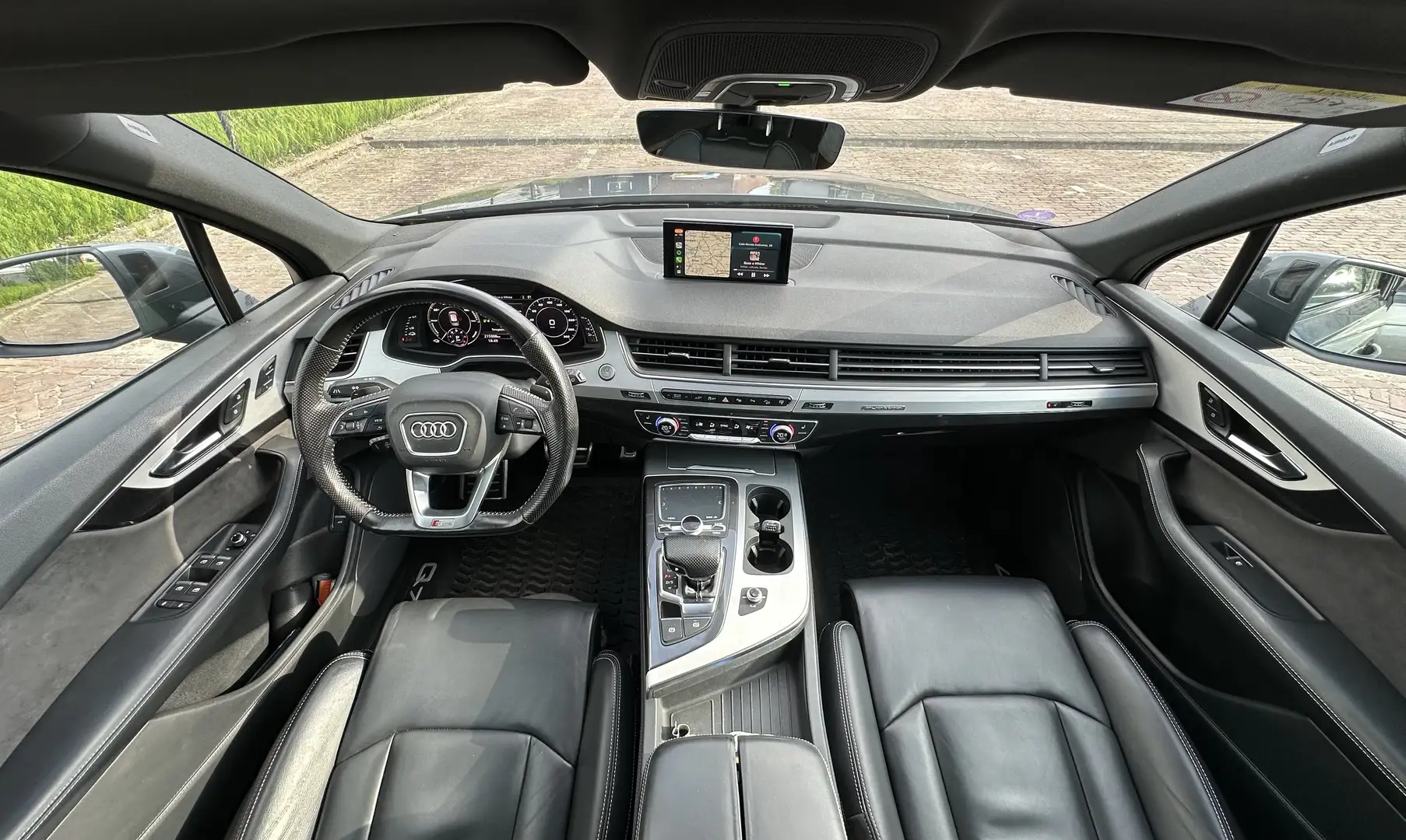 Audi Q7 3.0 TDI e-tr. q. Sp. Grijs - 1